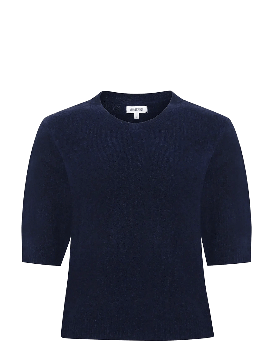 Newhouse - Eli Alpaca Top - striktrøjer - navy - 1