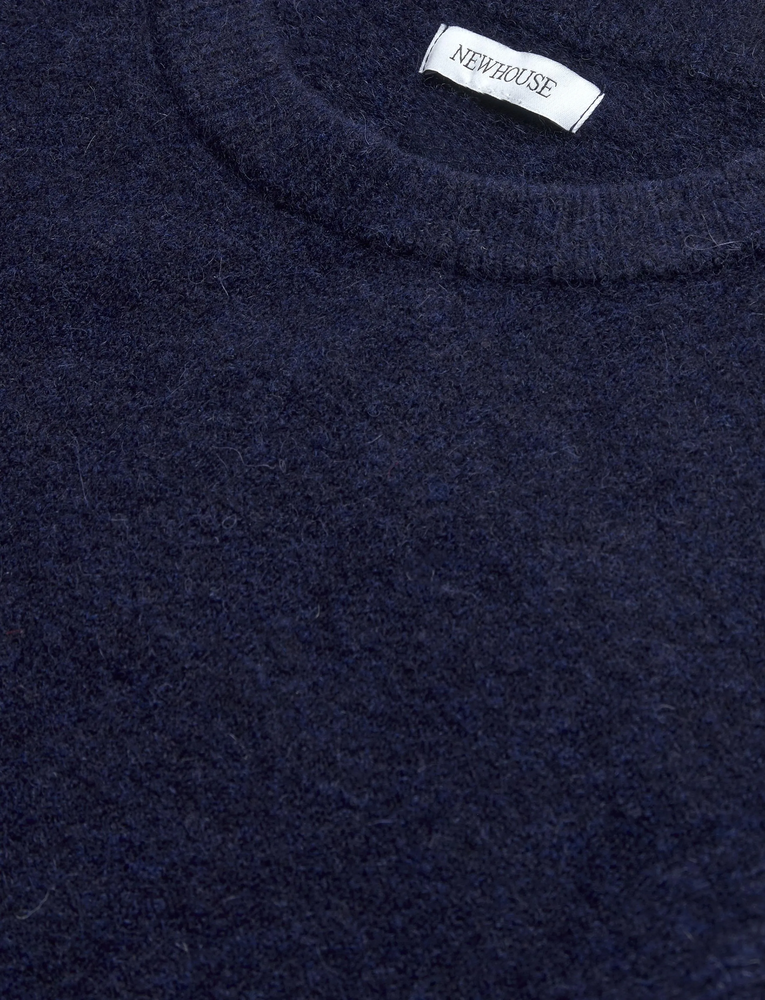 Newhouse - Eli Alpaca Top - jumpers - navy - 5