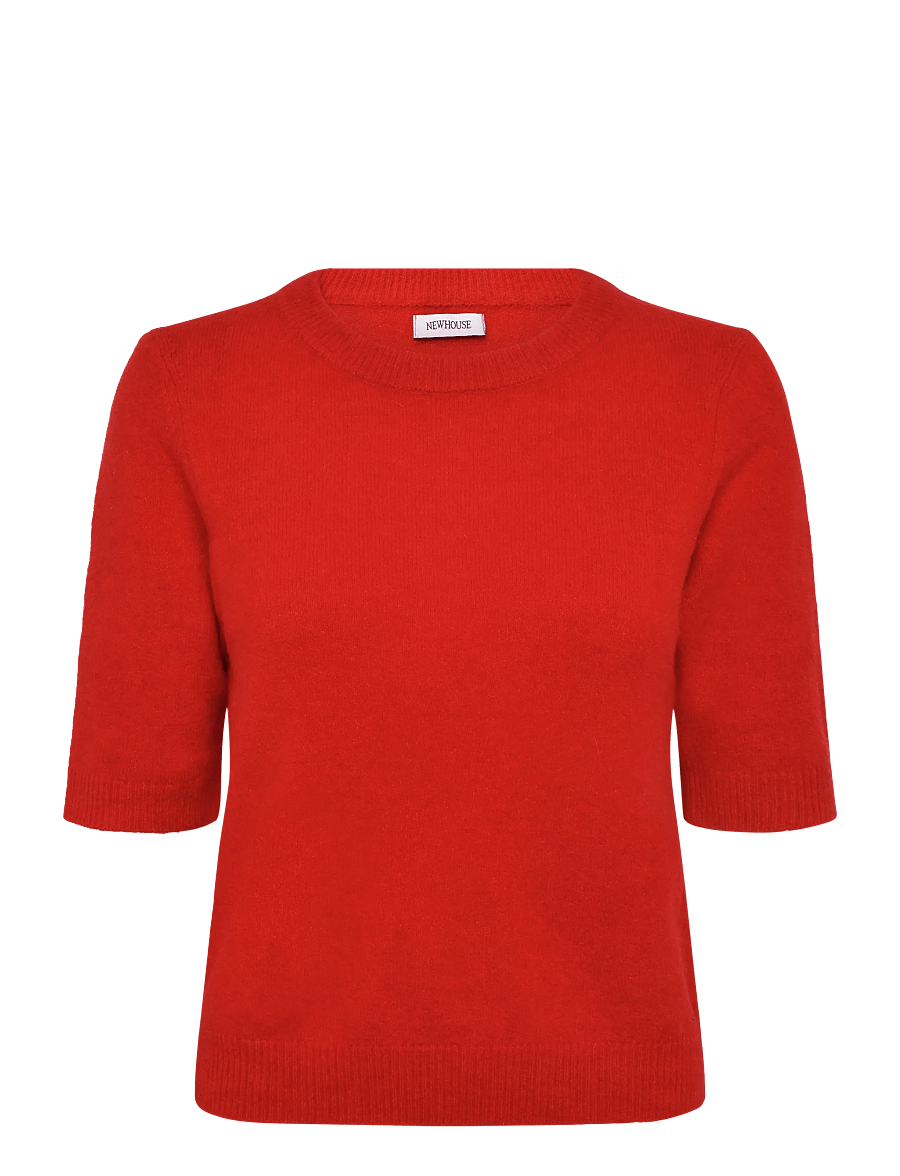 Newhouse - Eli Alpaca Top - pullover - red - 1