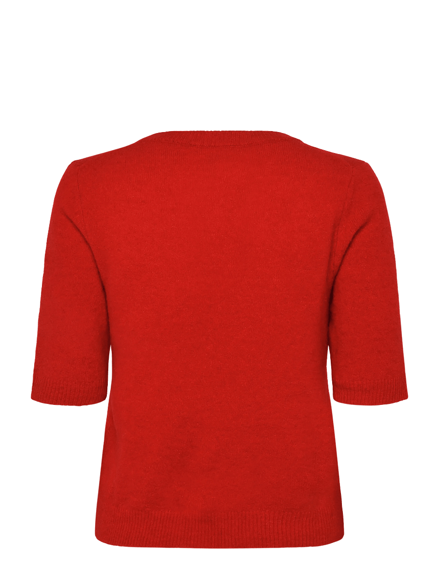 Newhouse - Eli Alpaca Top - pullover - red - 2