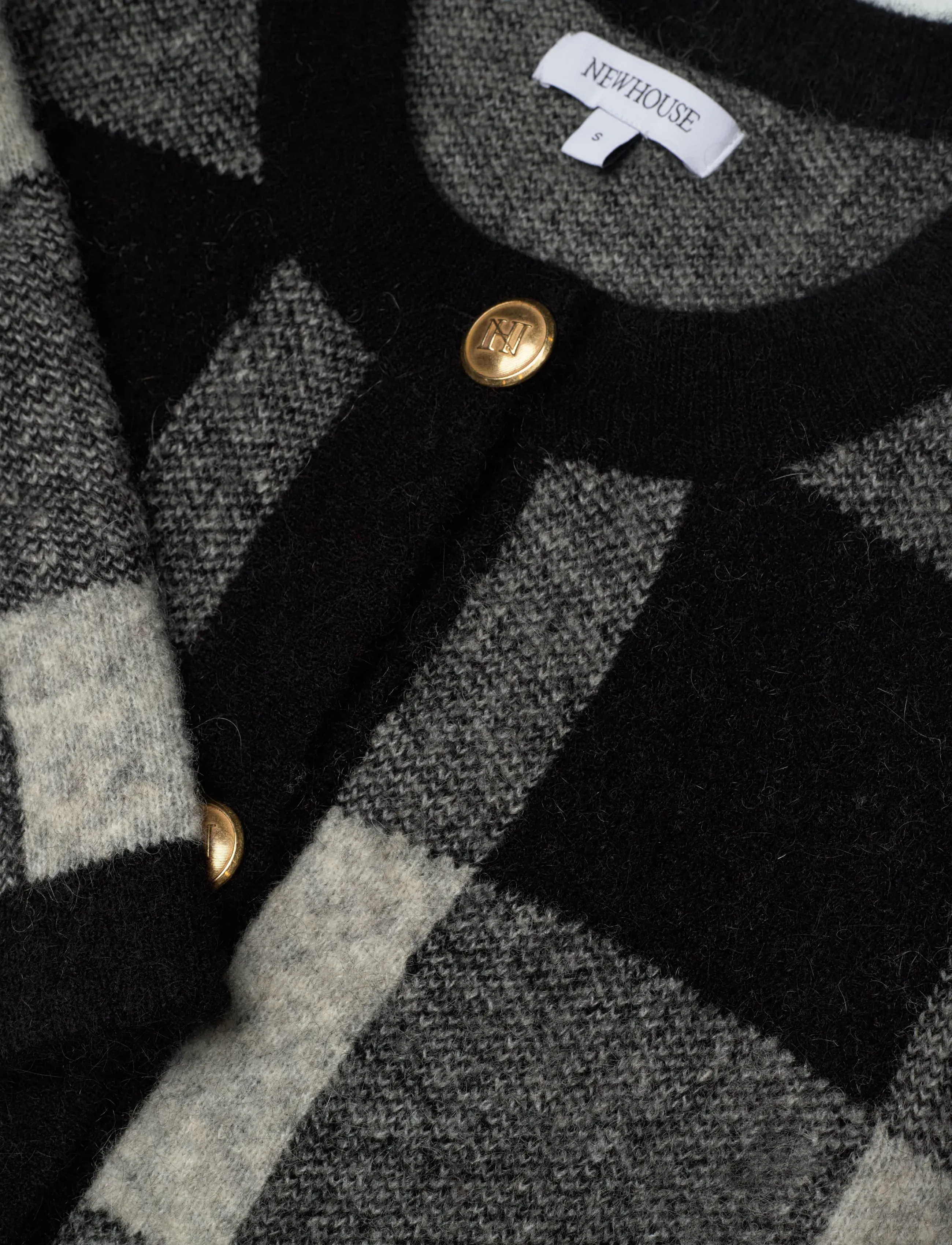 Newhouse - Joan Cardigan - strickjacken - black - 4