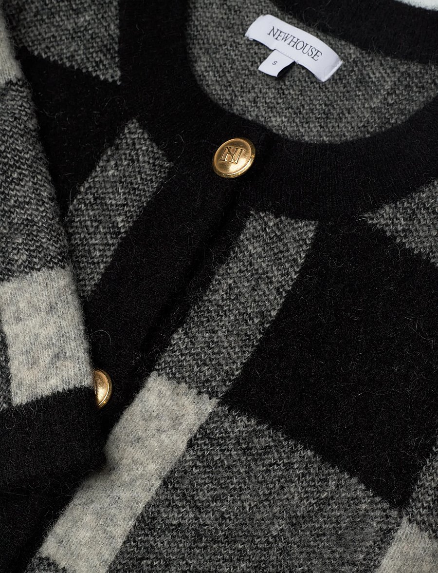 Newhouse - Joan Cardigan - strickjacken - black - 4