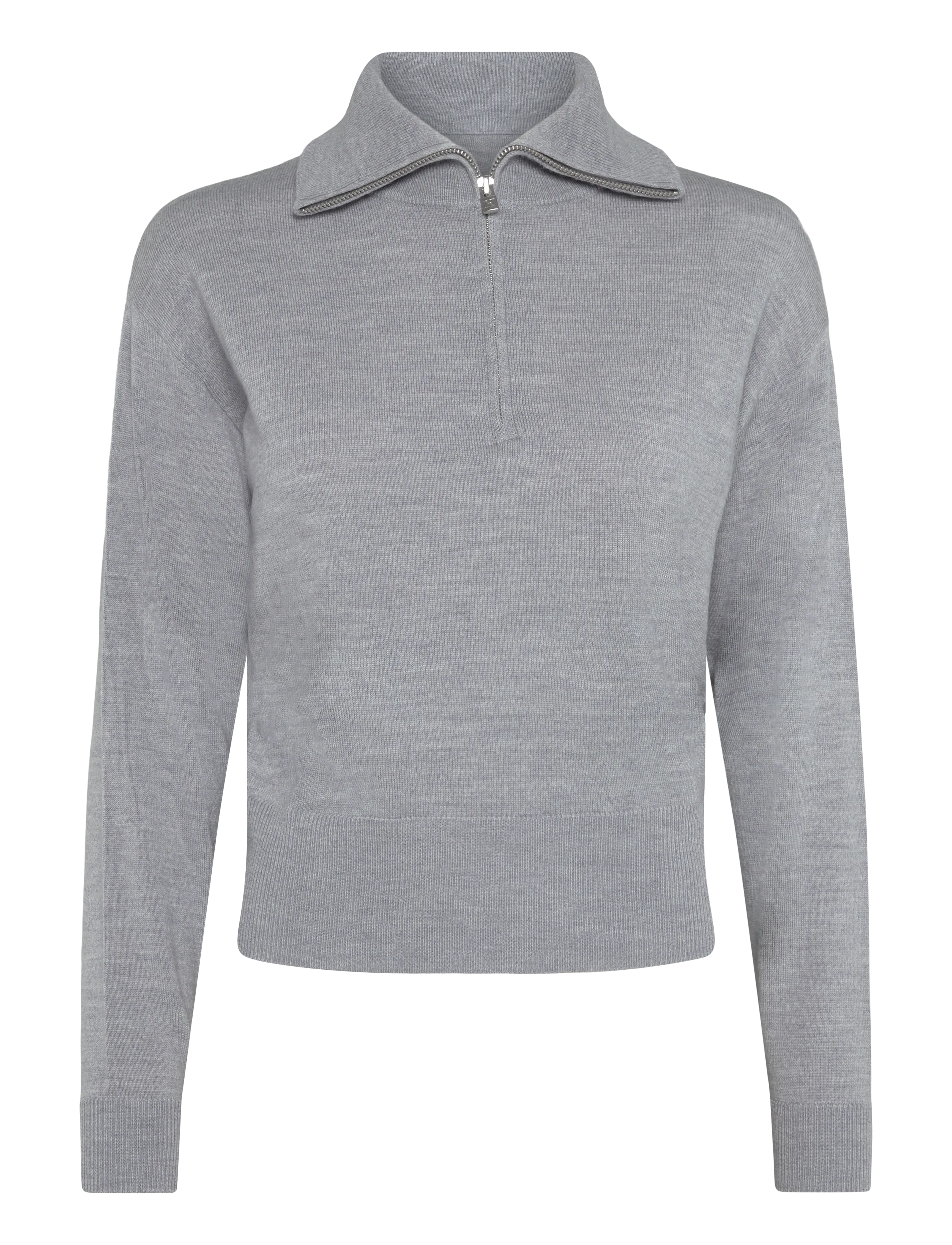 Newhouse Isabella Jumper - Jumpers - GREY MELANGE / grey