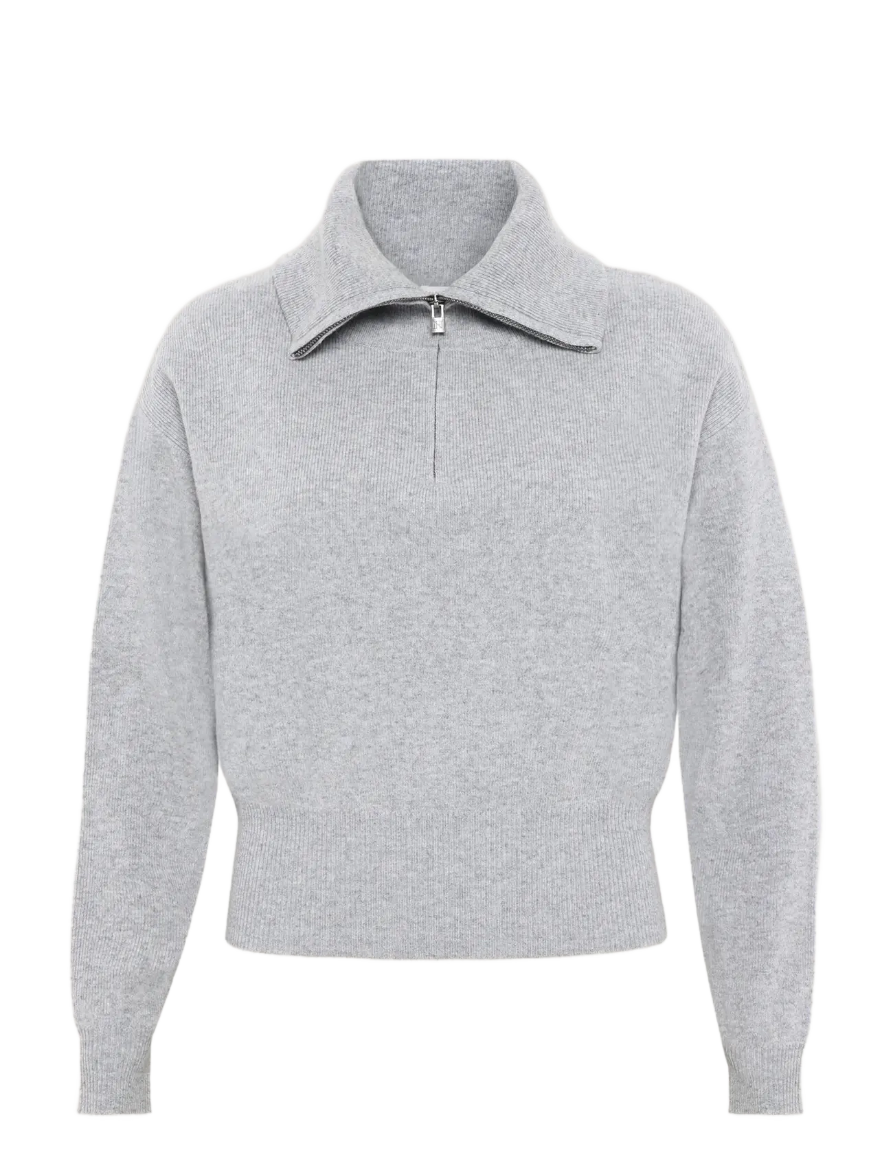 Newhouse Isabella Jumper - Stickade tröjor - GREY MELANGE / grey