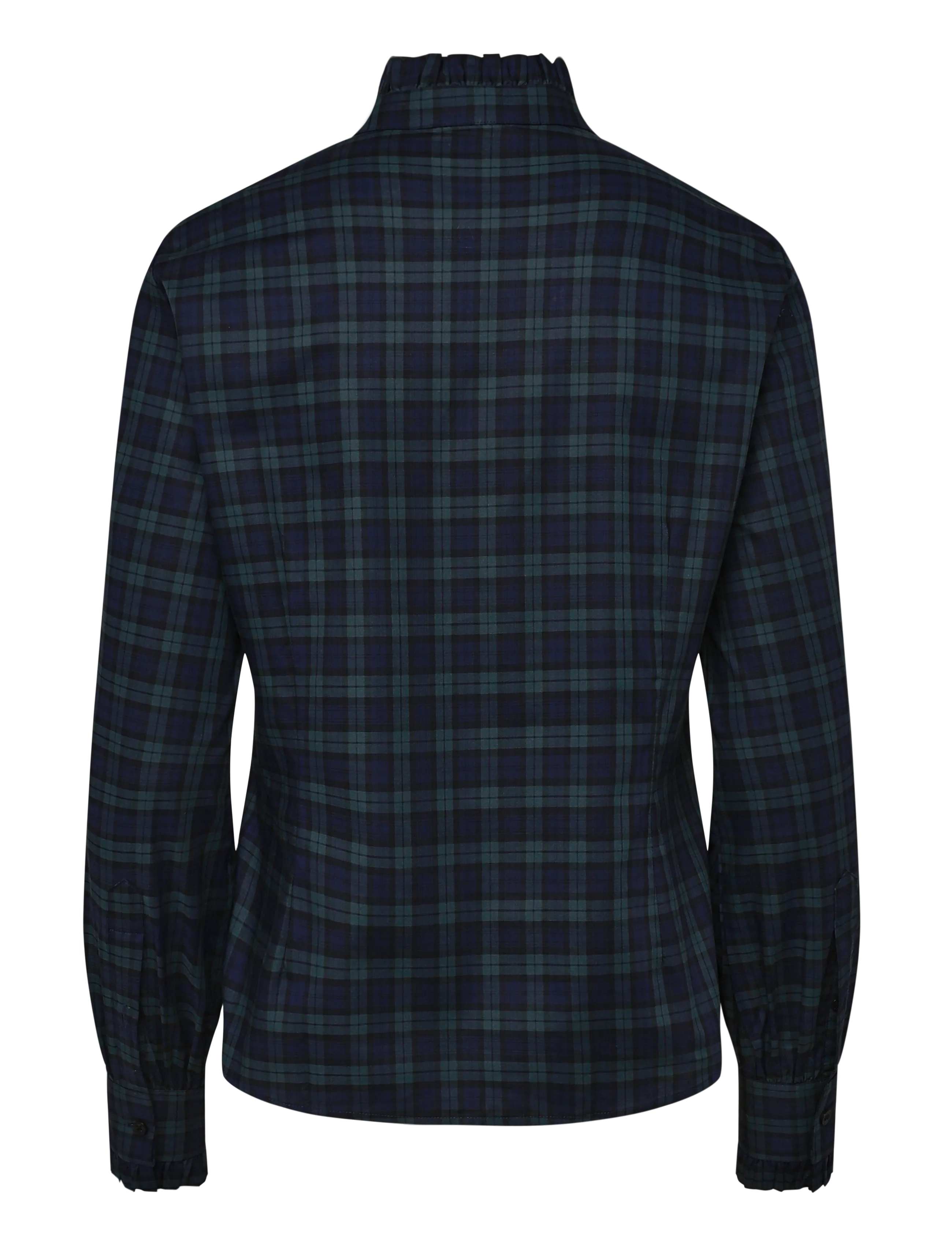 Newhouse - Florentina Blackwatch Shirt - navy - 2