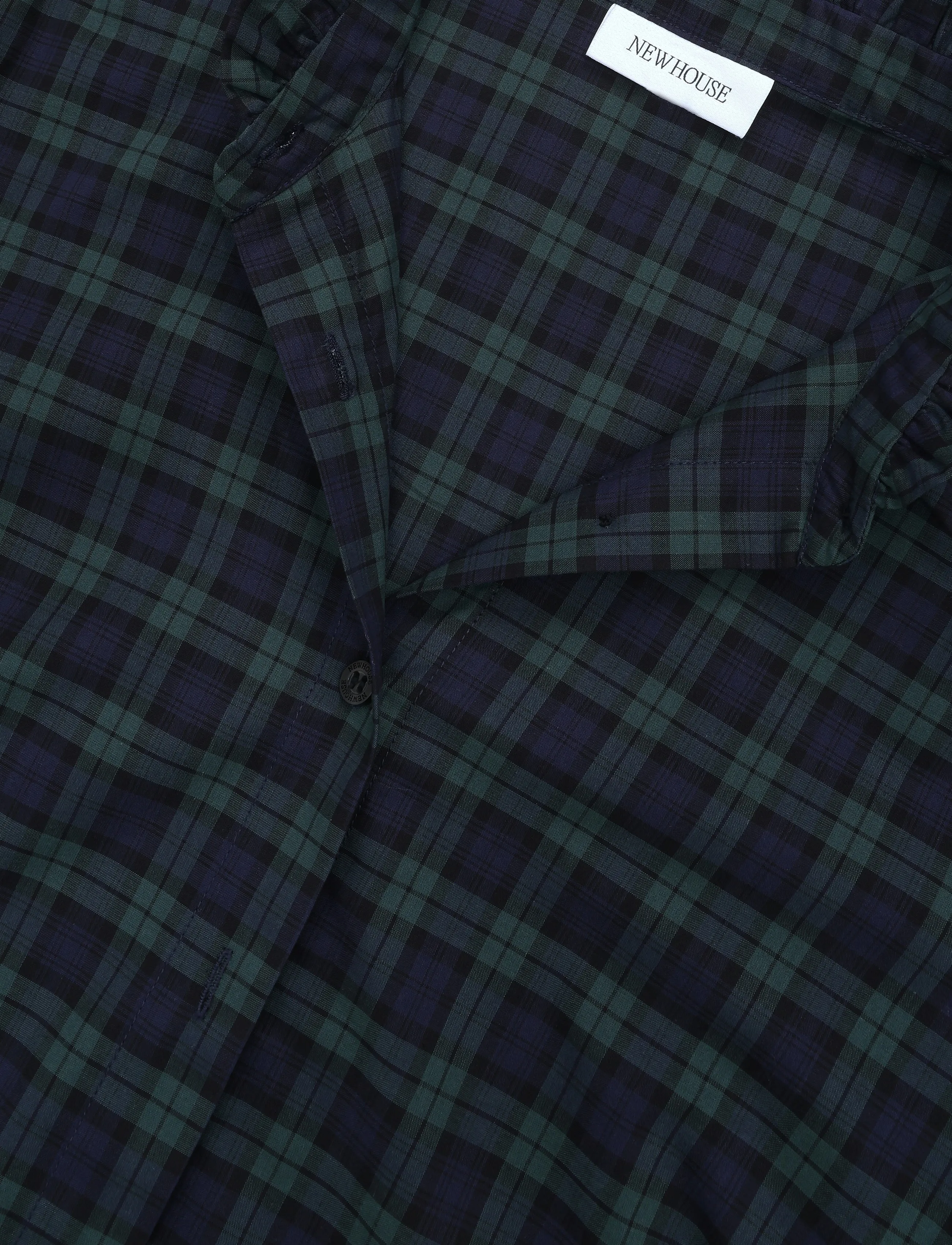 Newhouse - Florentina Blackwatch Shirt - navy - 5