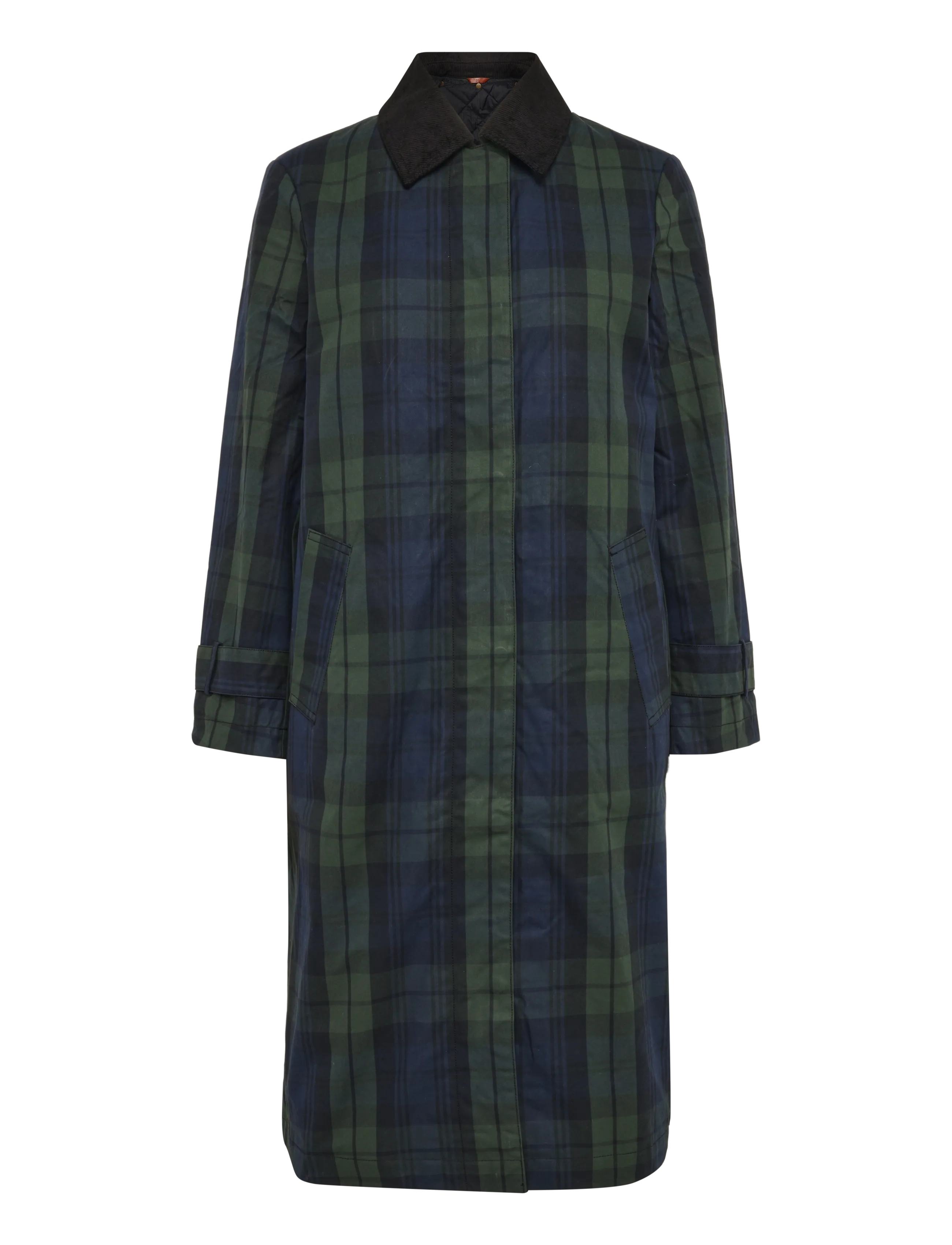 Newhouse Ardena Waxed coat - Newhouse - BLACK / black
