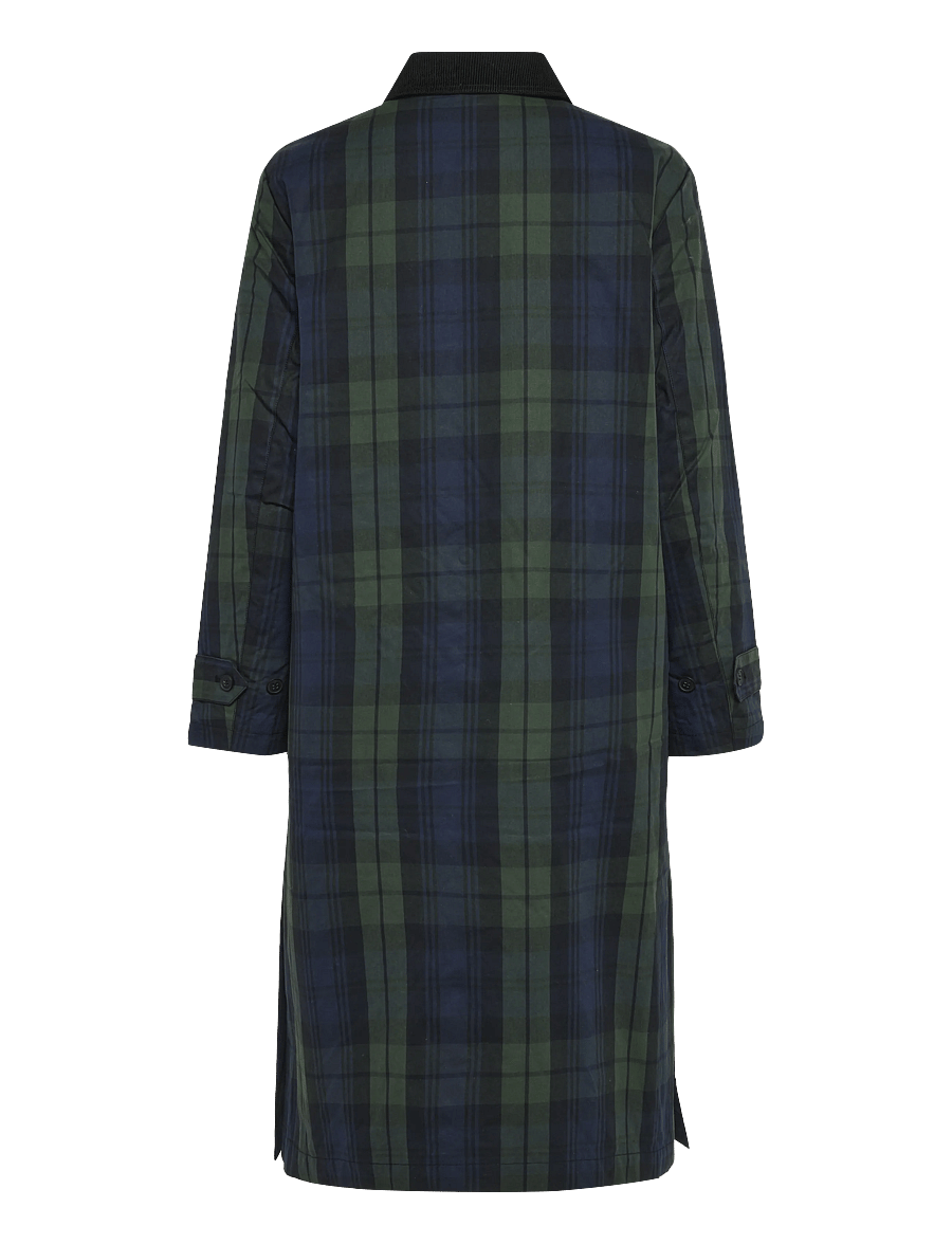 Newhouse - Ardena Waxed coat - utility jackets - black - 2