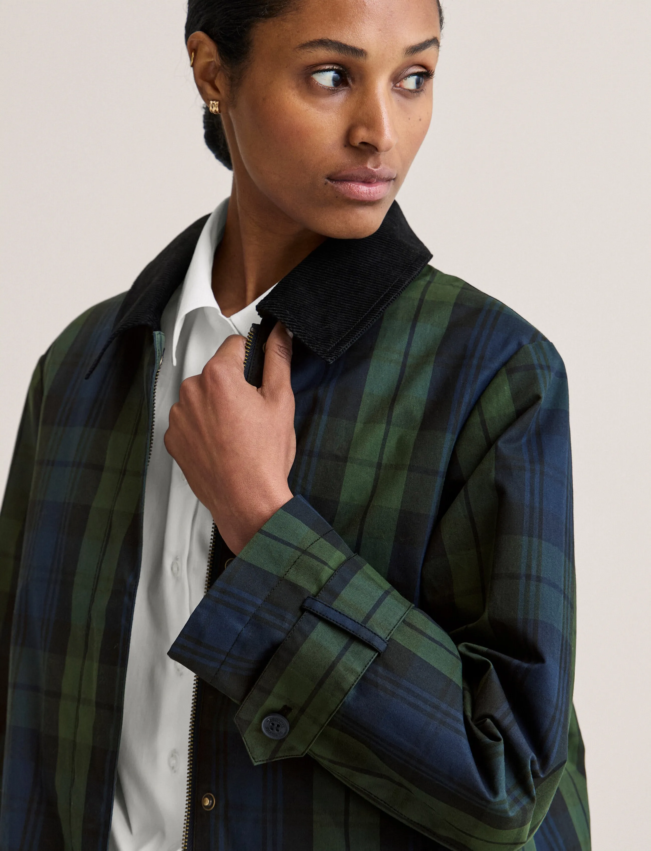 Newhouse - Ardena Waxed coat - regenmäntel - black - 3