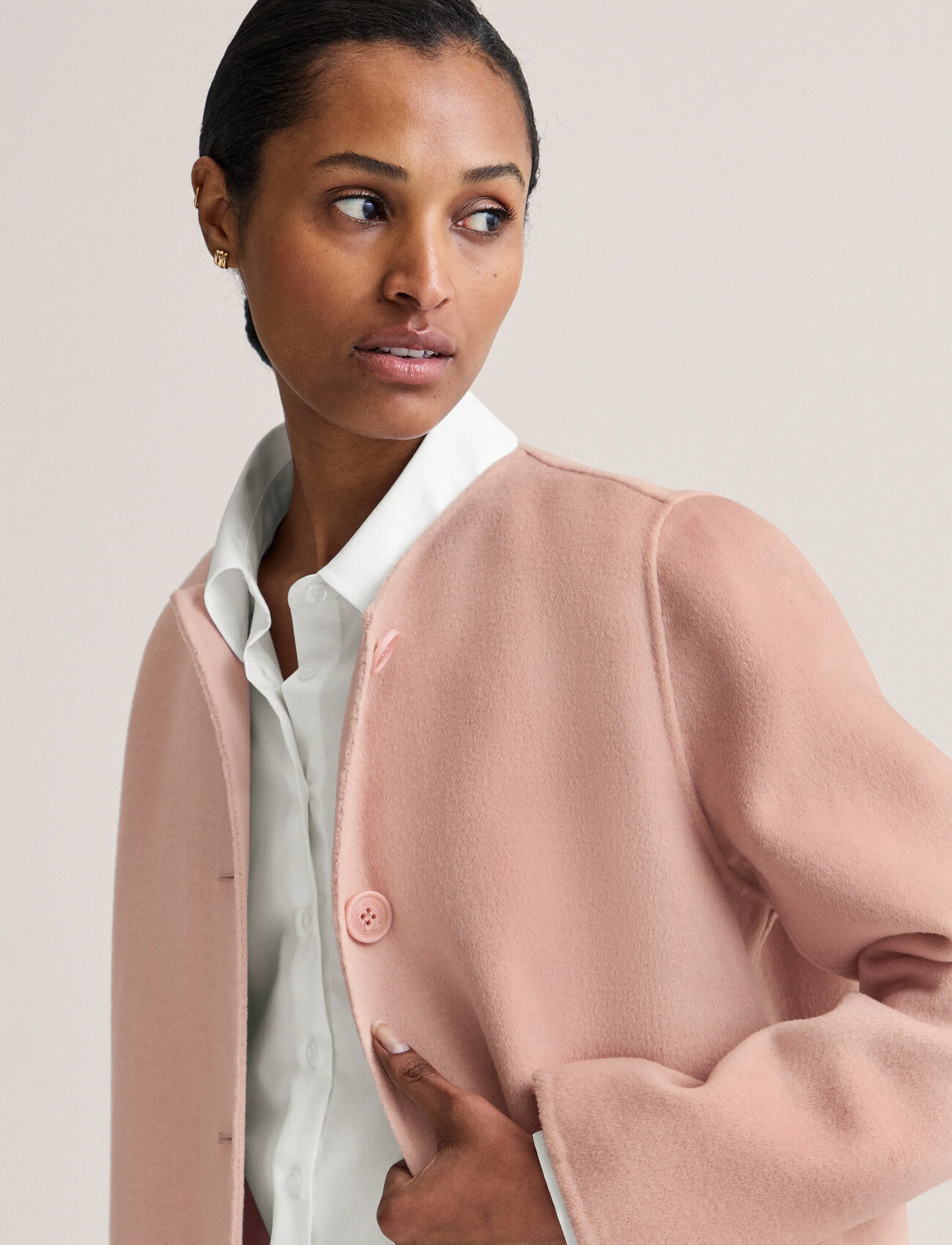Newhouse - Josephine Coat - winterjacken - light pink - 3