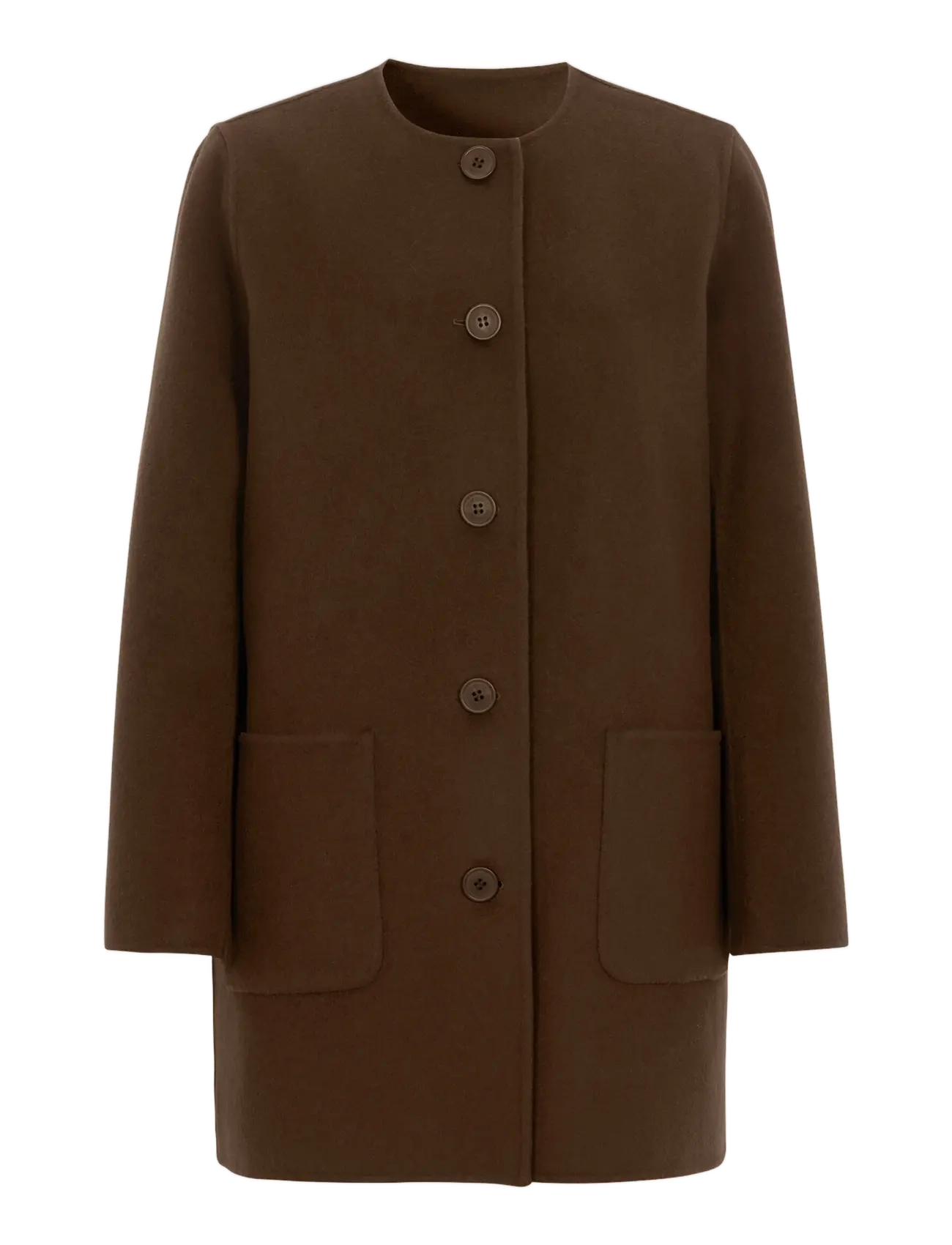 Newhouse - Josephine Coat - winter jackets - marrone - 1