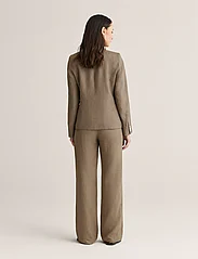 Newhouse - Amanda Linen Blazer - party wear at outlet prices - nougat - 3
