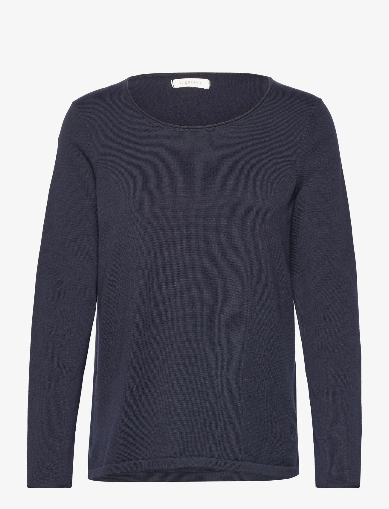Newhouse - Ebba Sweater - swetry - navy - 0