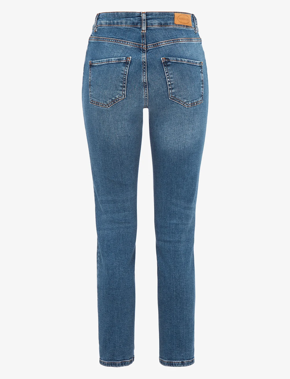 Newhouse - Nora Stonewash Denim - sirge säärega teksad - denim blue - 2