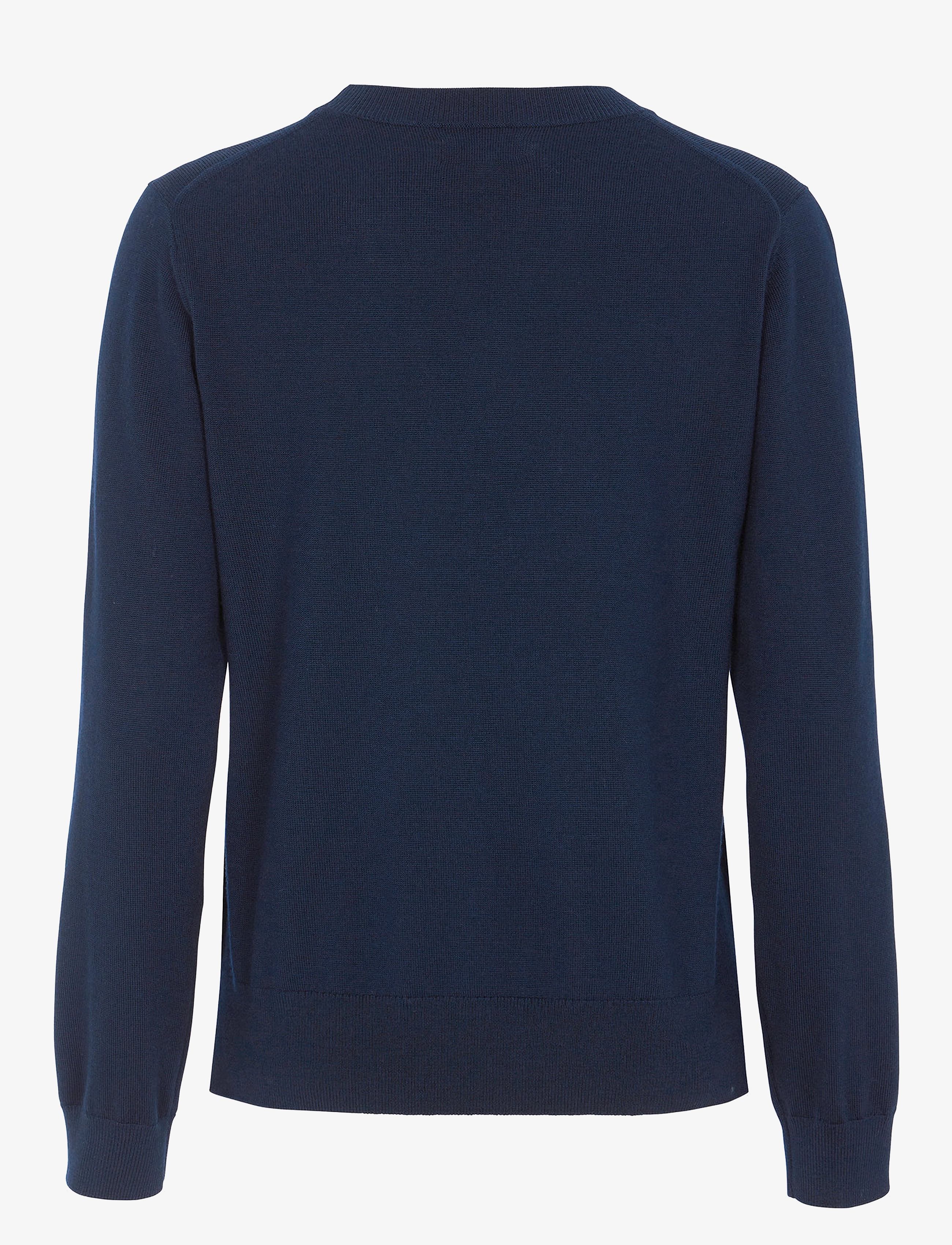 Newhouse - Isabella Merino Sweater - navy - 2