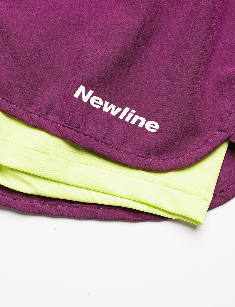 Newline - 2-LAY SHORTS - lühikesed jooksupüksid - berry/lime - 5