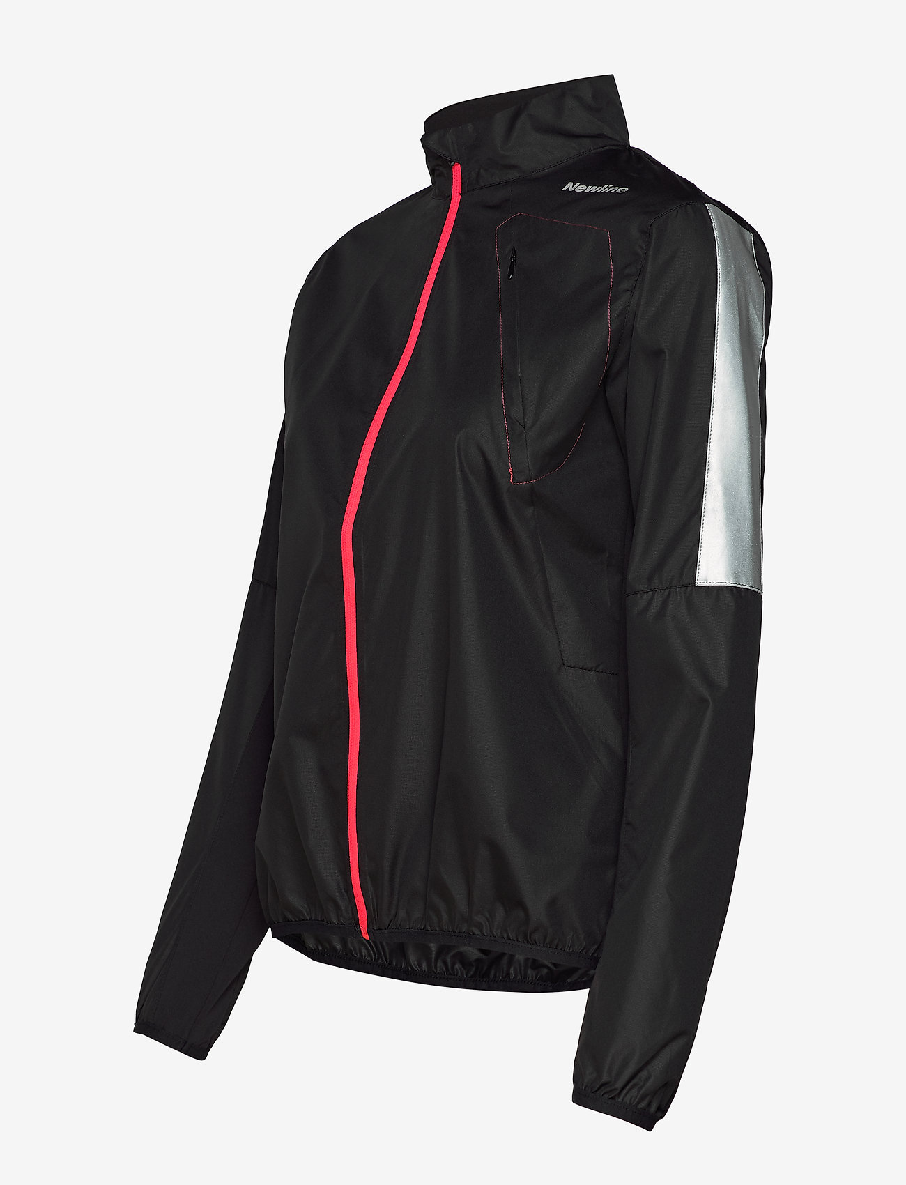 Newline - Visio Wind Jacket - black and neon vibrant pink - 3