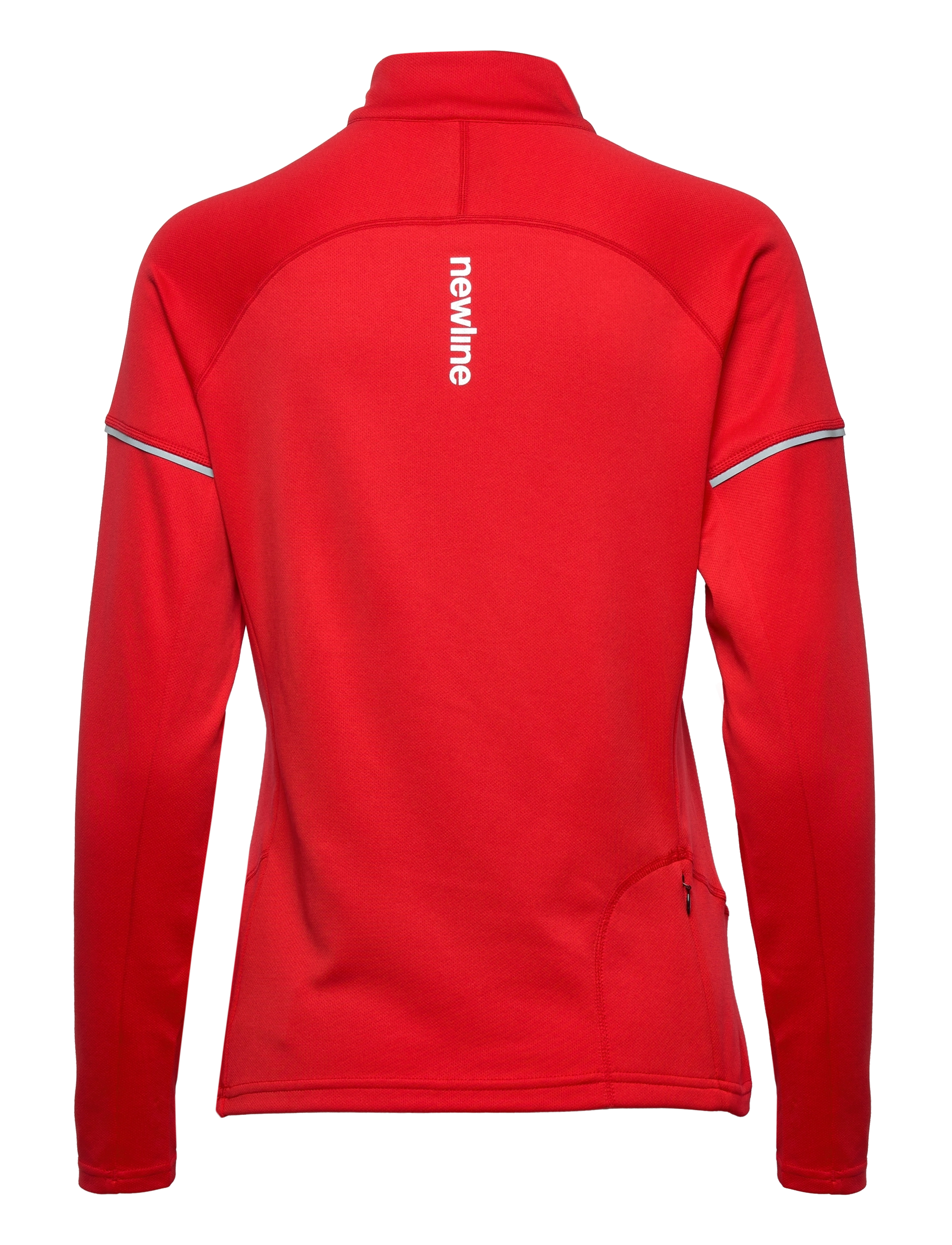 Newline - CORE ZIP NECK SHIRT - red - 1