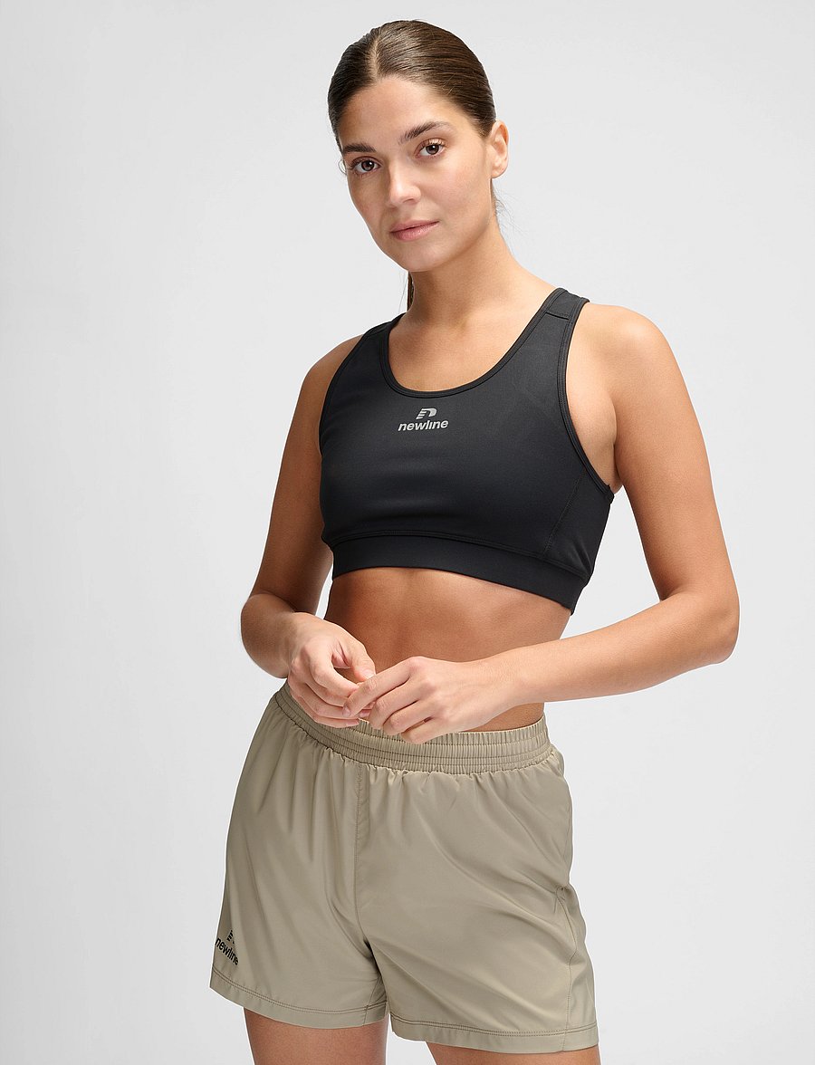 Newline - nwlLEAN SPORTS BRA - black - 0