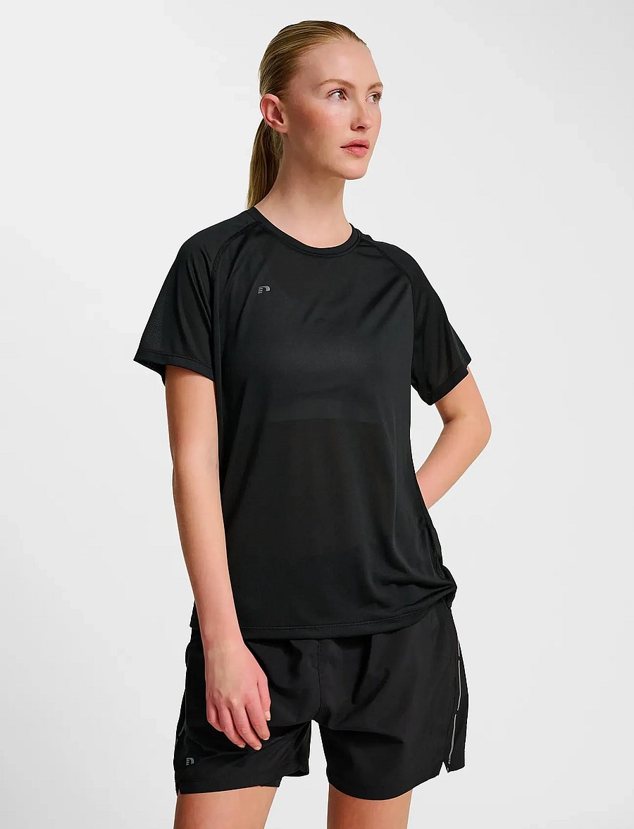Newline - nwlBEAT W T-SHIRT - t-shirts - black - 0