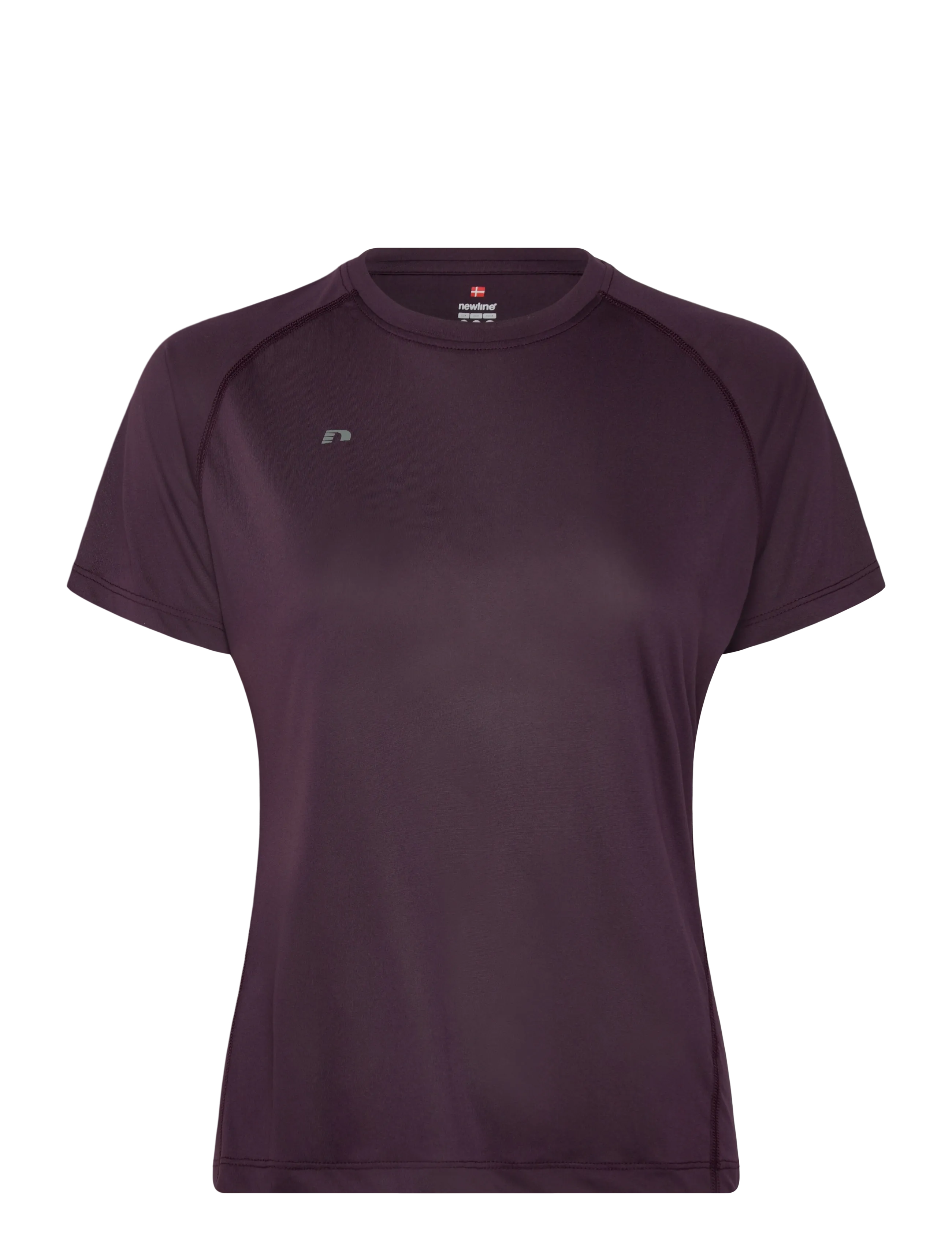 Newline nwlBEAT W T-SHIRT - T-Shirts - PLUM PERFECT / burgundy