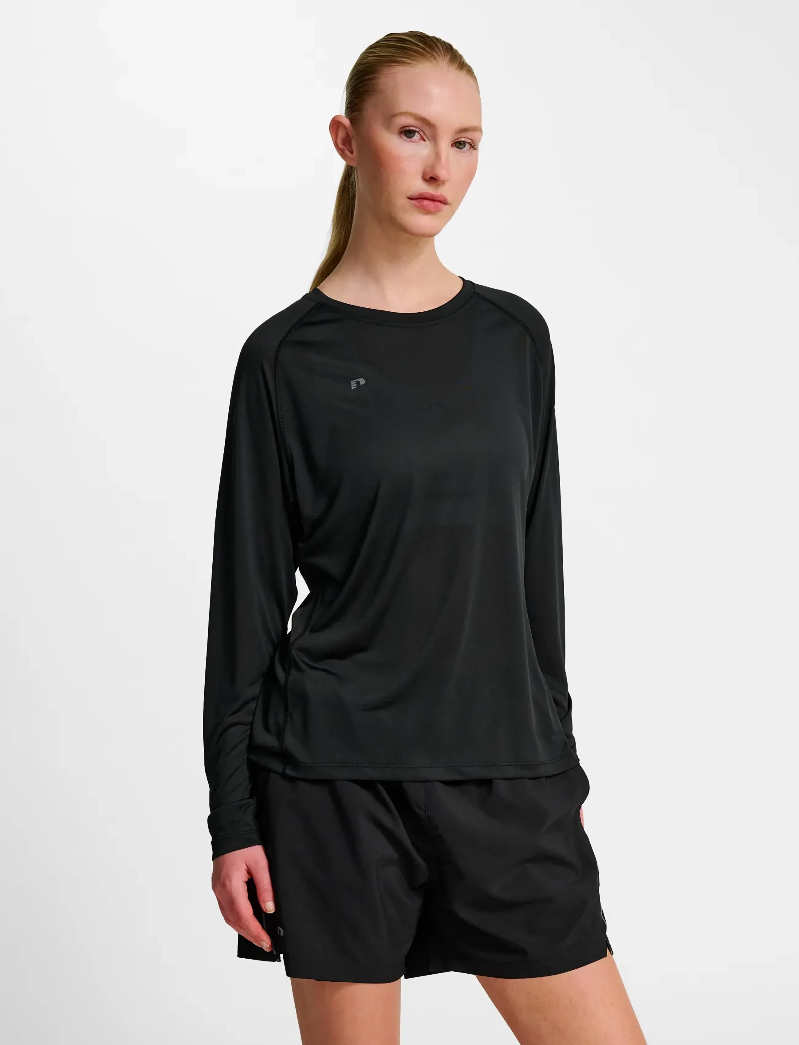 Newline - nwlBEAT W T-SHIRT L/S - madalaimad hinnad - black - 0