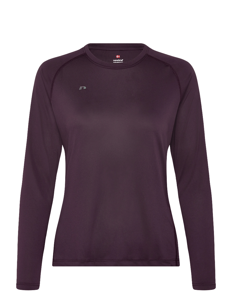 Newline - nwlBEAT W T-SHIRT L/S - langarmshirts - plum perfect - 0