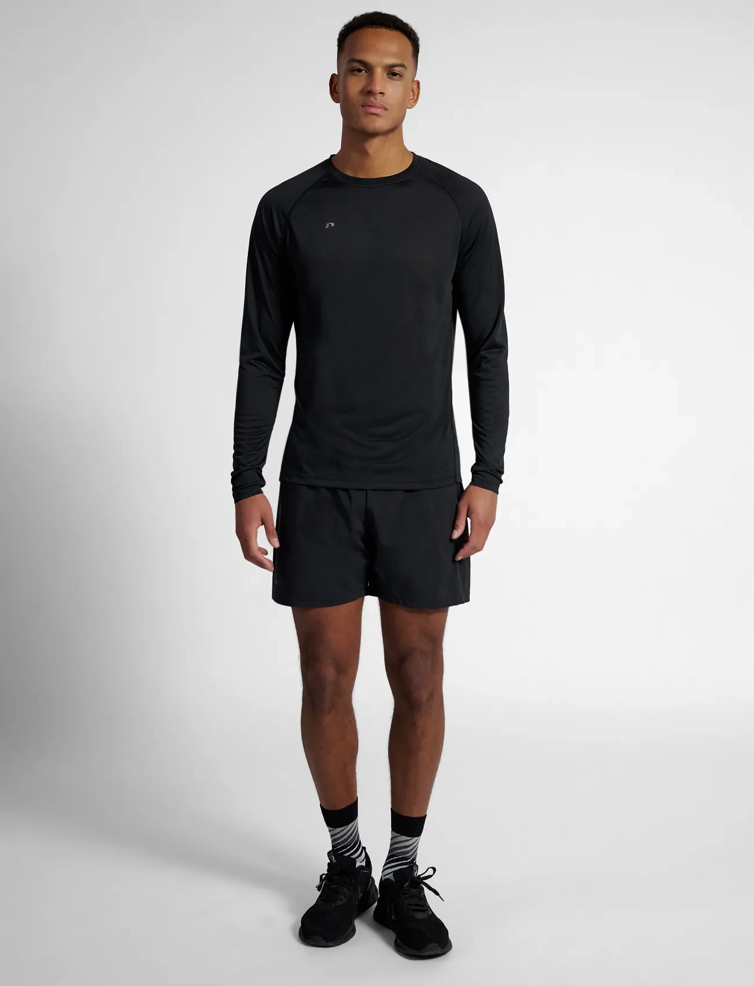 Newline - nwlBEAT T-SHIRT L/S - laveste priser - black - 0