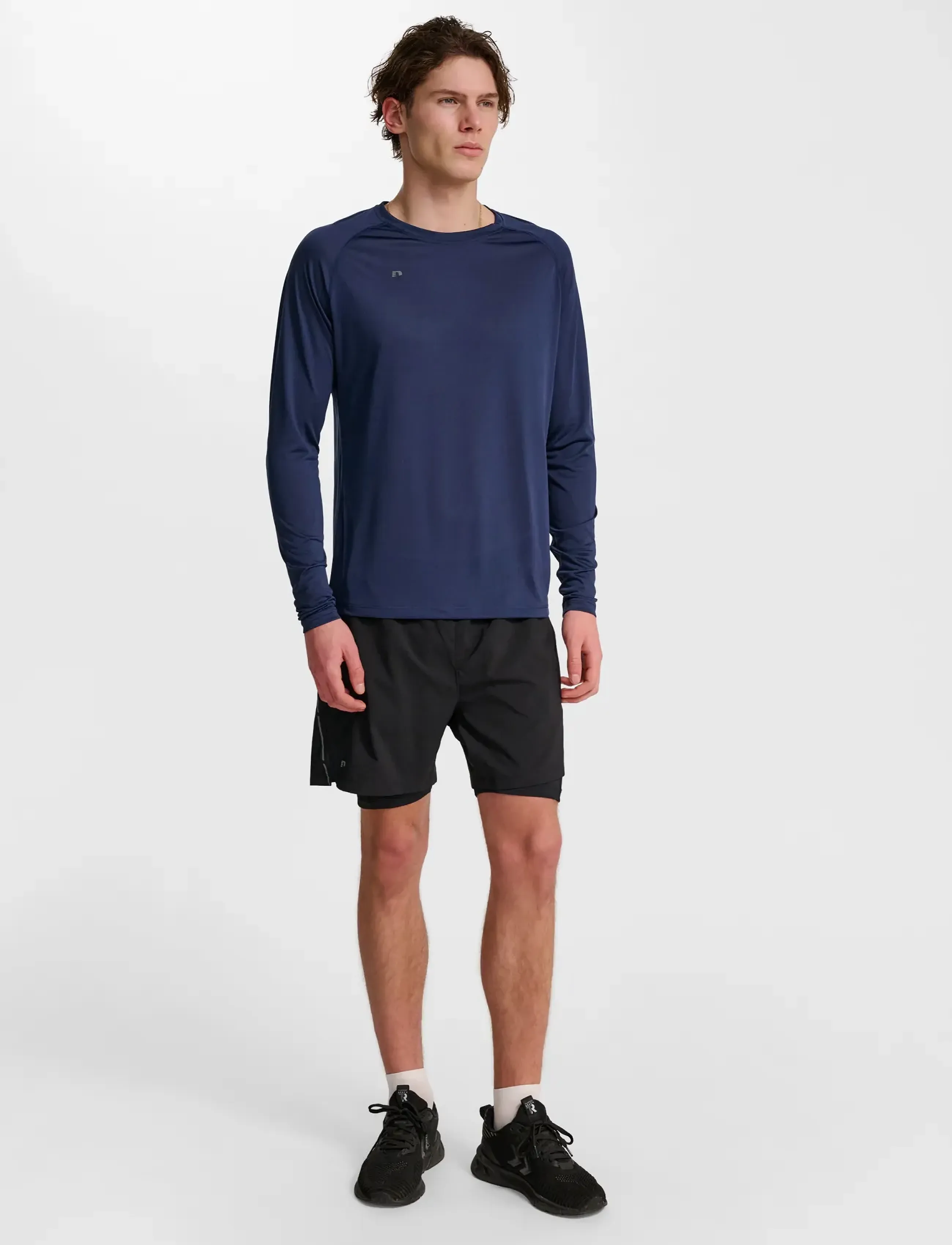 Newline - nwlBEAT T-SHIRT L/S - laveste priser - black iris - 0