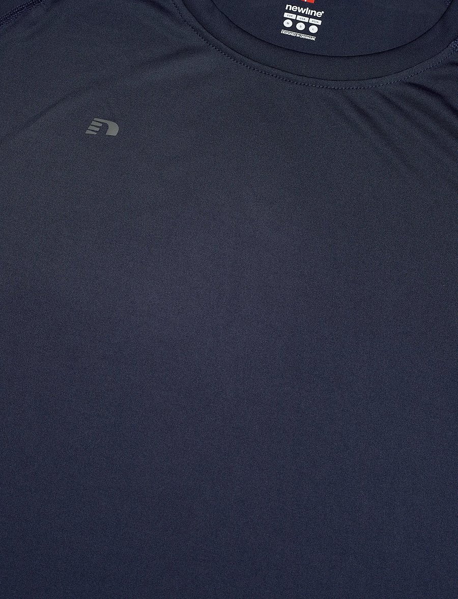 Newline - nwlBEAT T-SHIRT L/S - långärmade tröjor - black iris - 2
