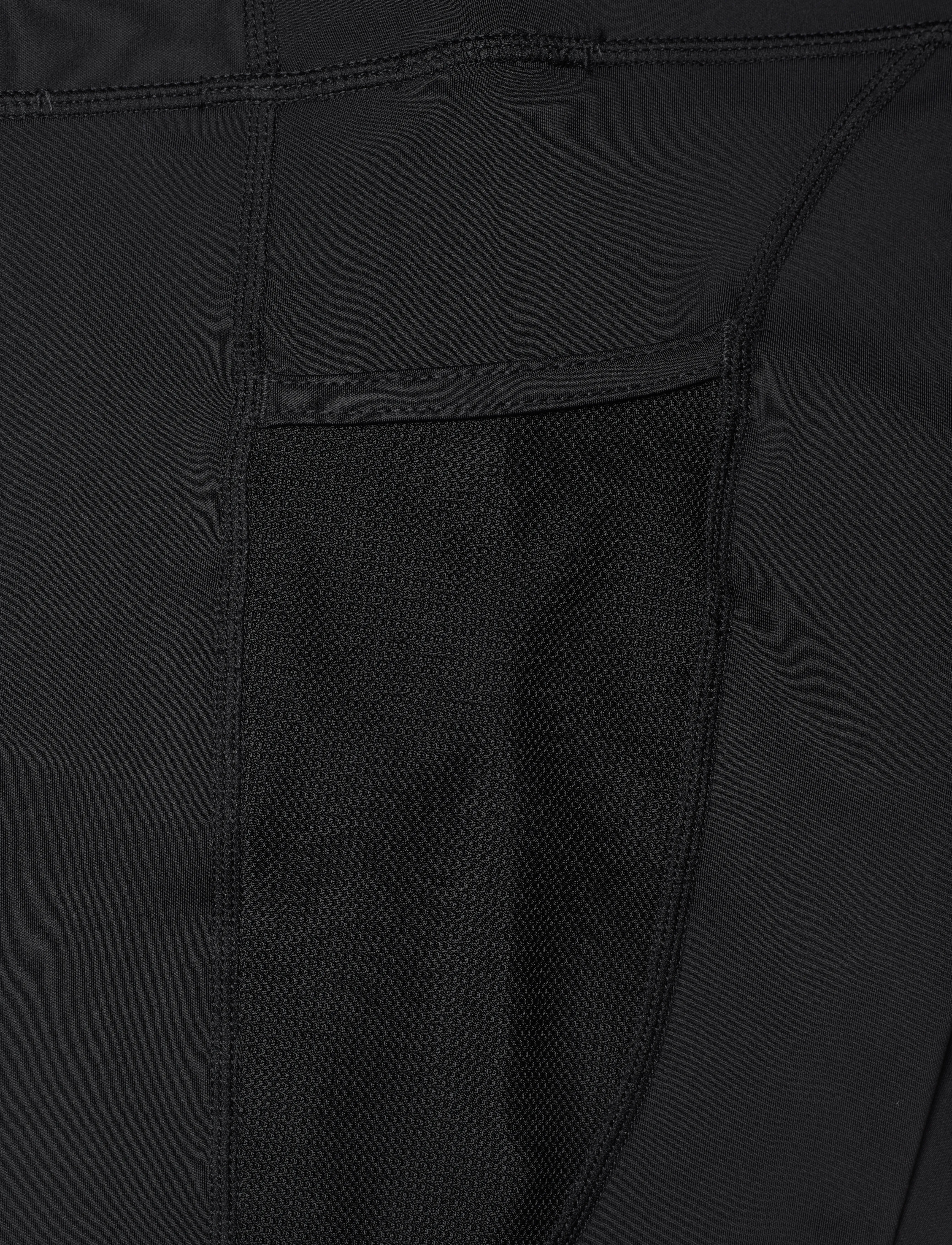 Newline - nwlRACE HIGH WAIST POCKET W TIGHTS - tamprės bėgimui - black - 2