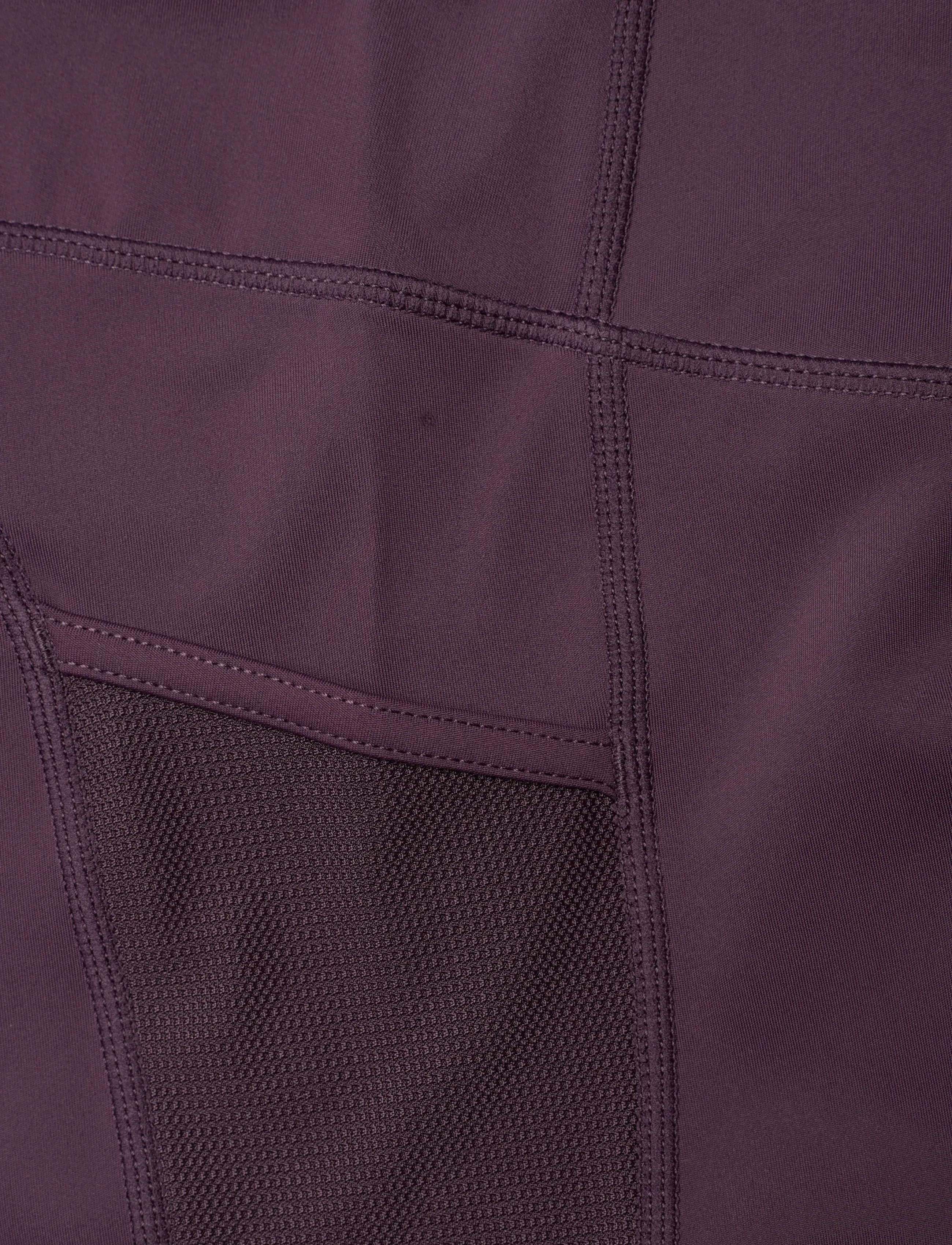 Newline - nwlRACE HW POCKET W SHORT TIGHTS - 1/2 længde - plum perfect - 3