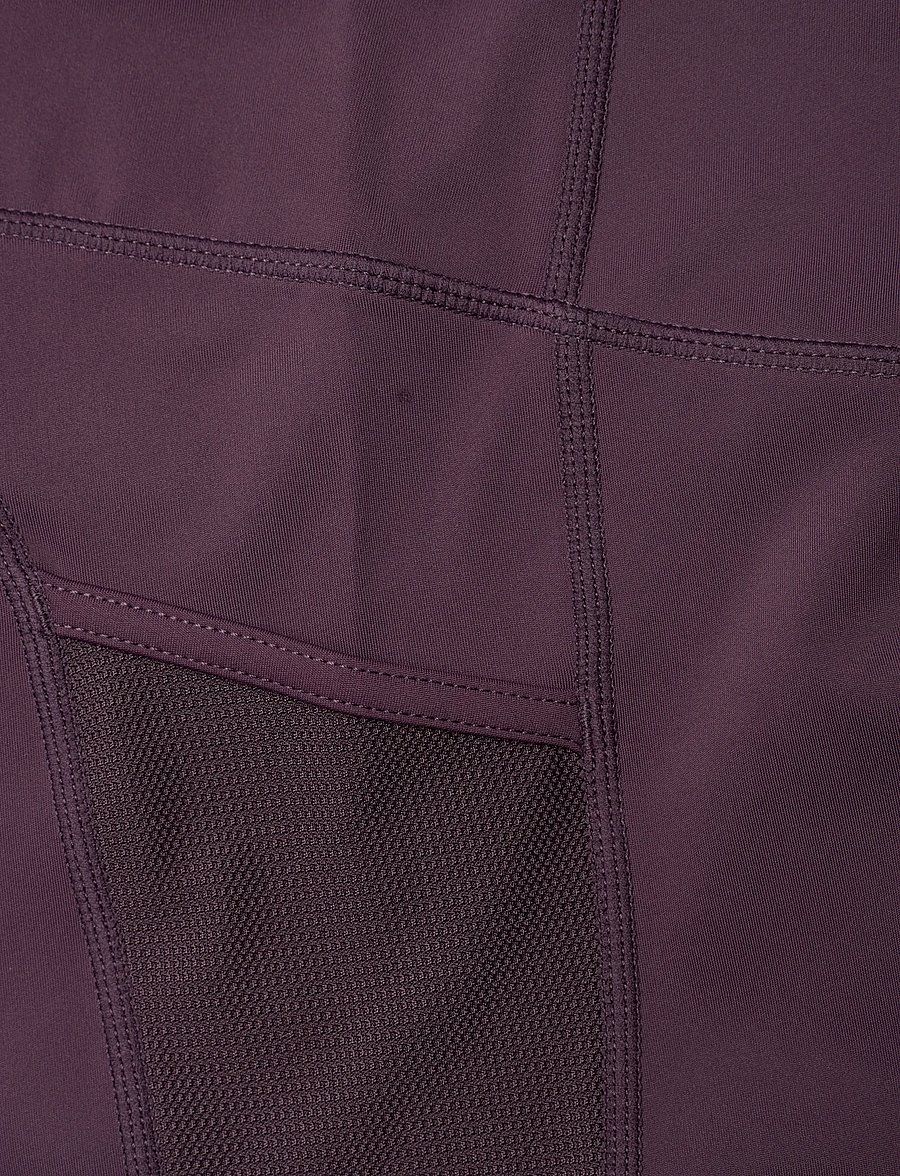 Newline - nwlRACE HW POCKET W SHORT TIGHTS - 1/2 länge - plum perfect - 3