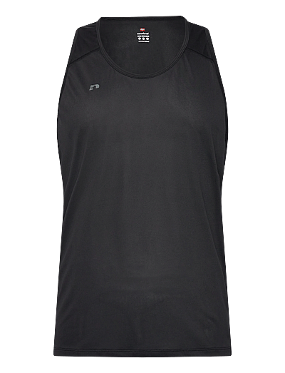 Newline nwlBEAT SINGLET - Alussärgid - BLACK / black