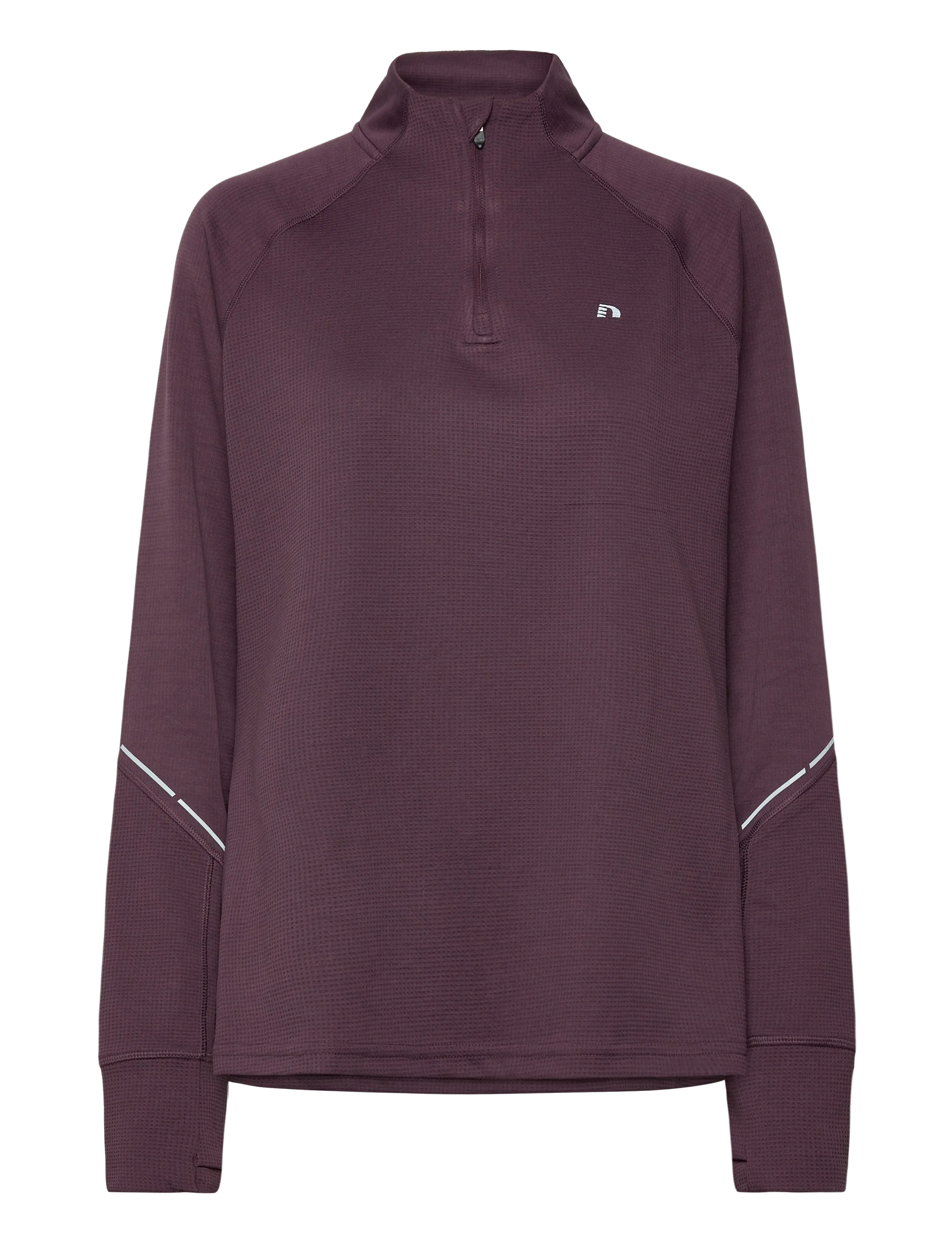 Newline nwlPOWER HALF ZIP MIDLAYER W - Running - PLUM PERFECT / burgundy