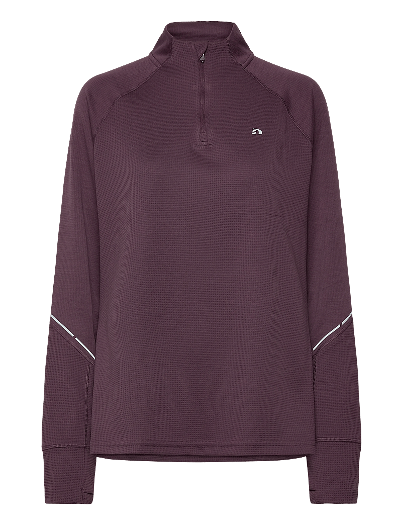 Newline - nwlPOWER HALF ZIP MIDLAYER W - sweatshirts - plum perfect - 0