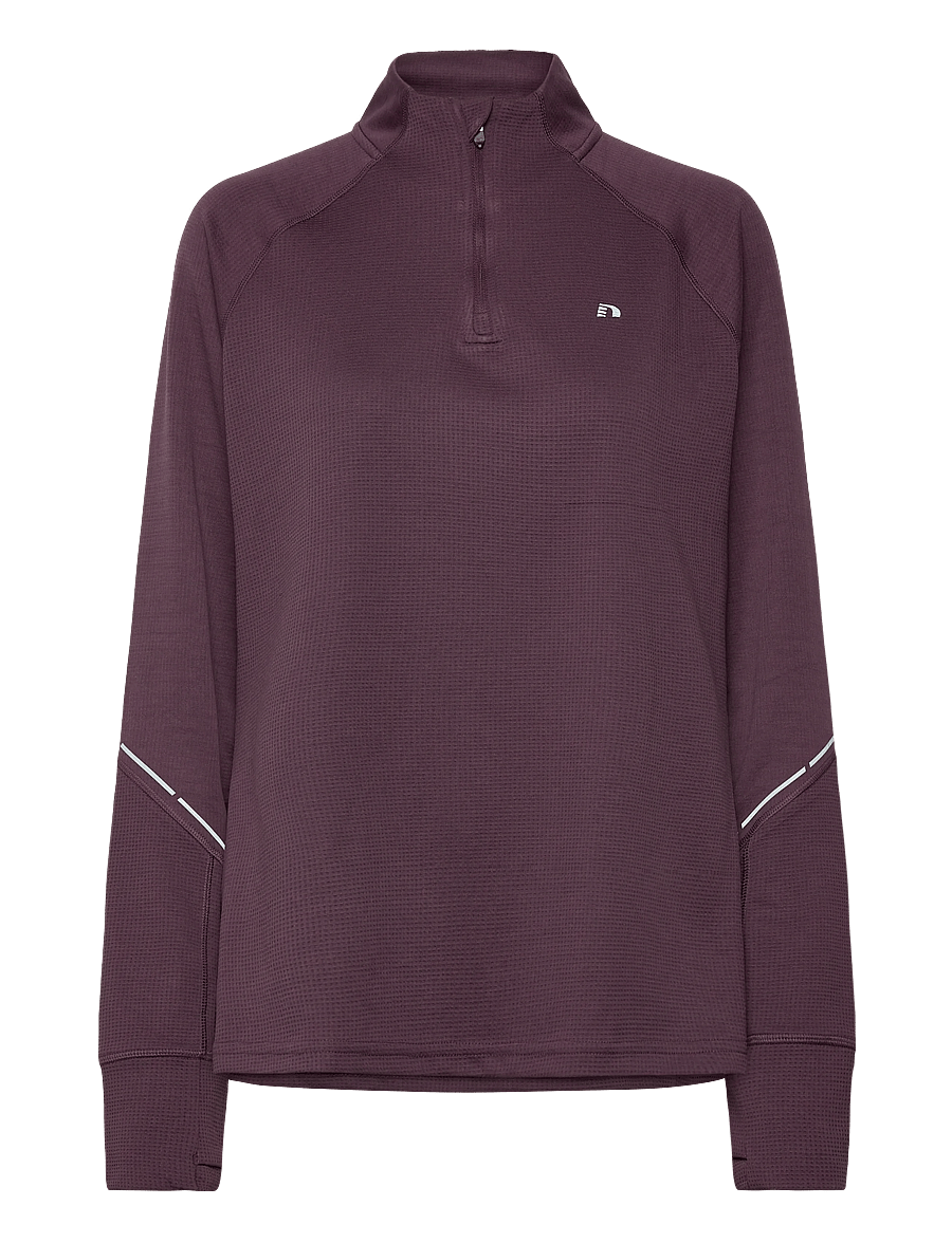 Newline - nwlPOWER HALF ZIP MIDLAYER W - dressipluusid - plum perfect - 0