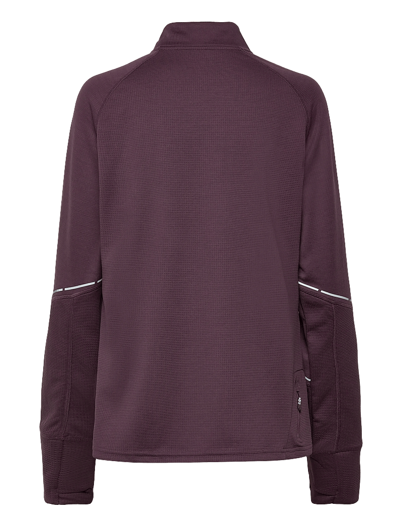 Newline - nwlPOWER HALF ZIP MIDLAYER W - sweatshirts - plum perfect - 1