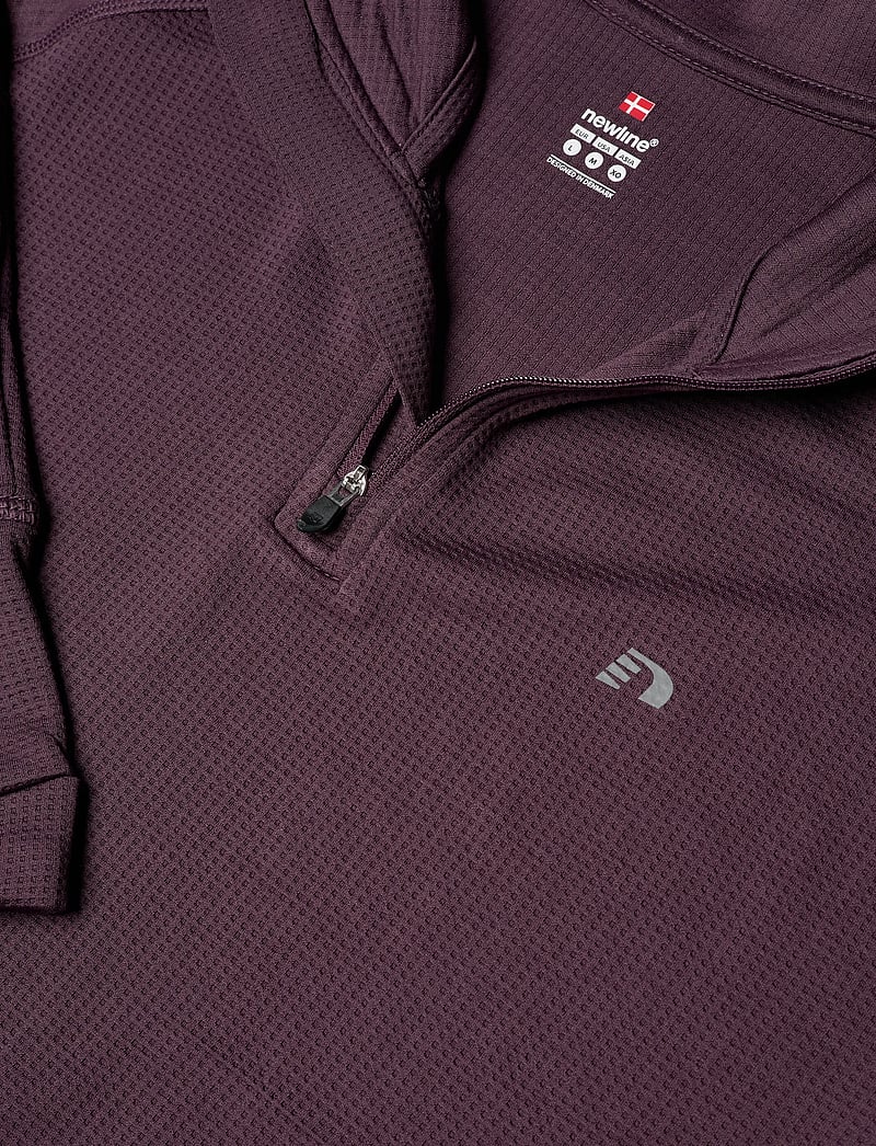Newline - nwlPOWER HALF ZIP MIDLAYER W - sweatshirts - plum perfect - 2