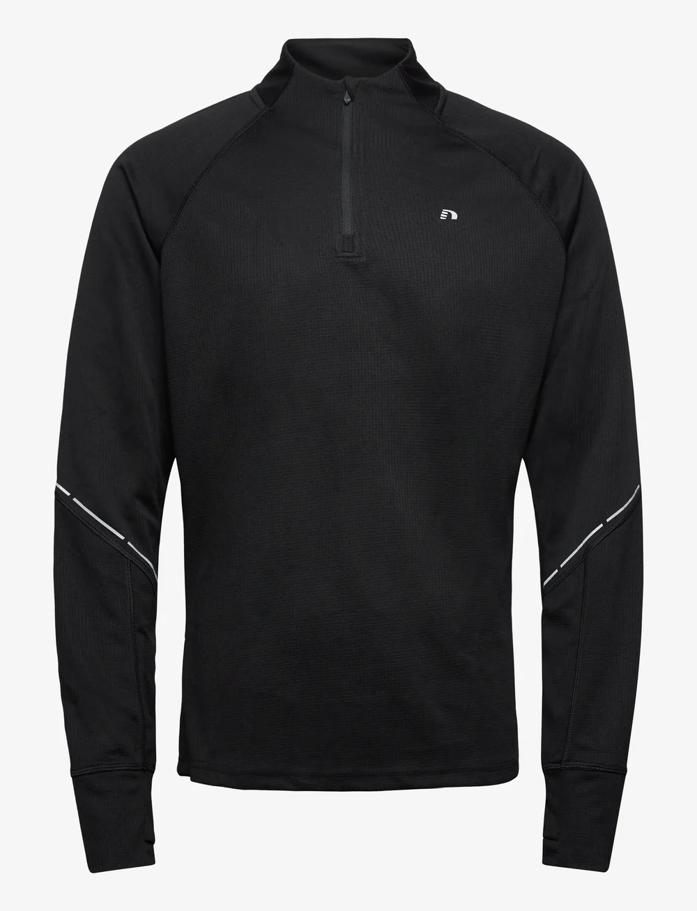 Newline - nwlPOWER HALF ZIP MIDLAYER - flís og millilög - black - 0
