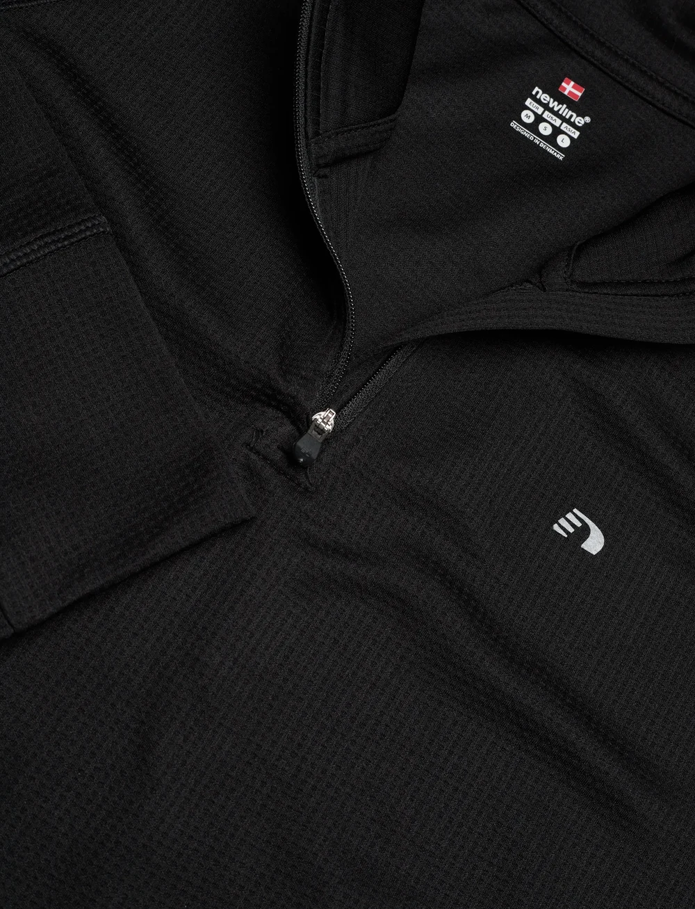 Newline - nwlPOWER HALF ZIP MIDLAYER - flís og millilög - black - 2