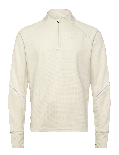 Newline nwlPOWER HALF ZIP MIDLAYER - Alussärgid - SILVER BIRCH / white
