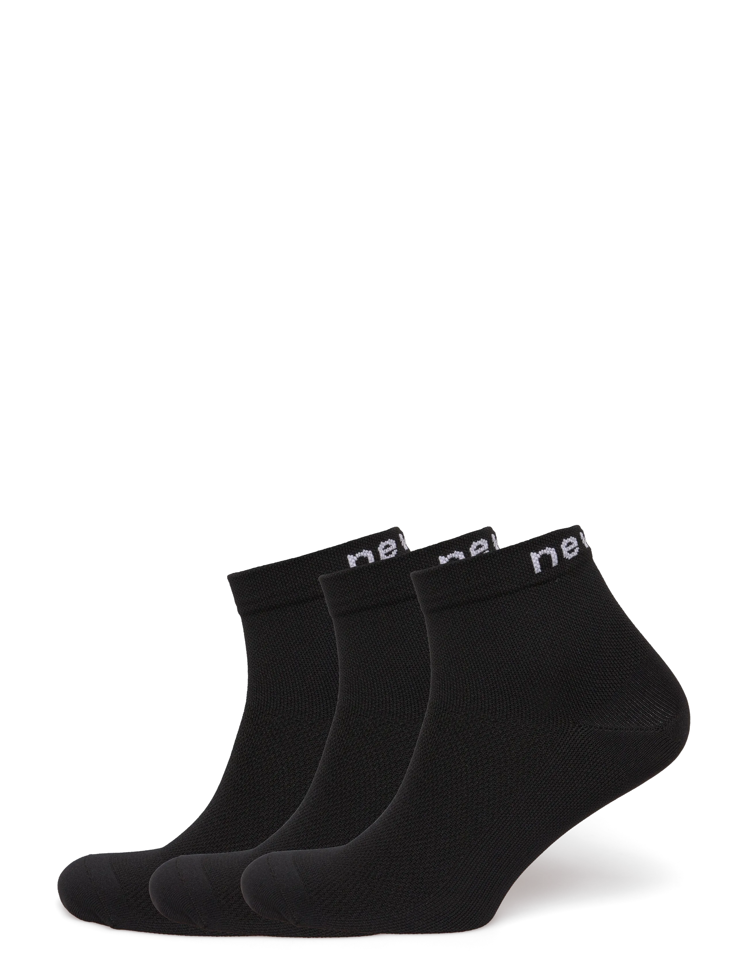 Newline Nwldo Functional Ankle Socks 3-Pack, 39/42, Black, Sport Clothing > Sport Socks, Dame