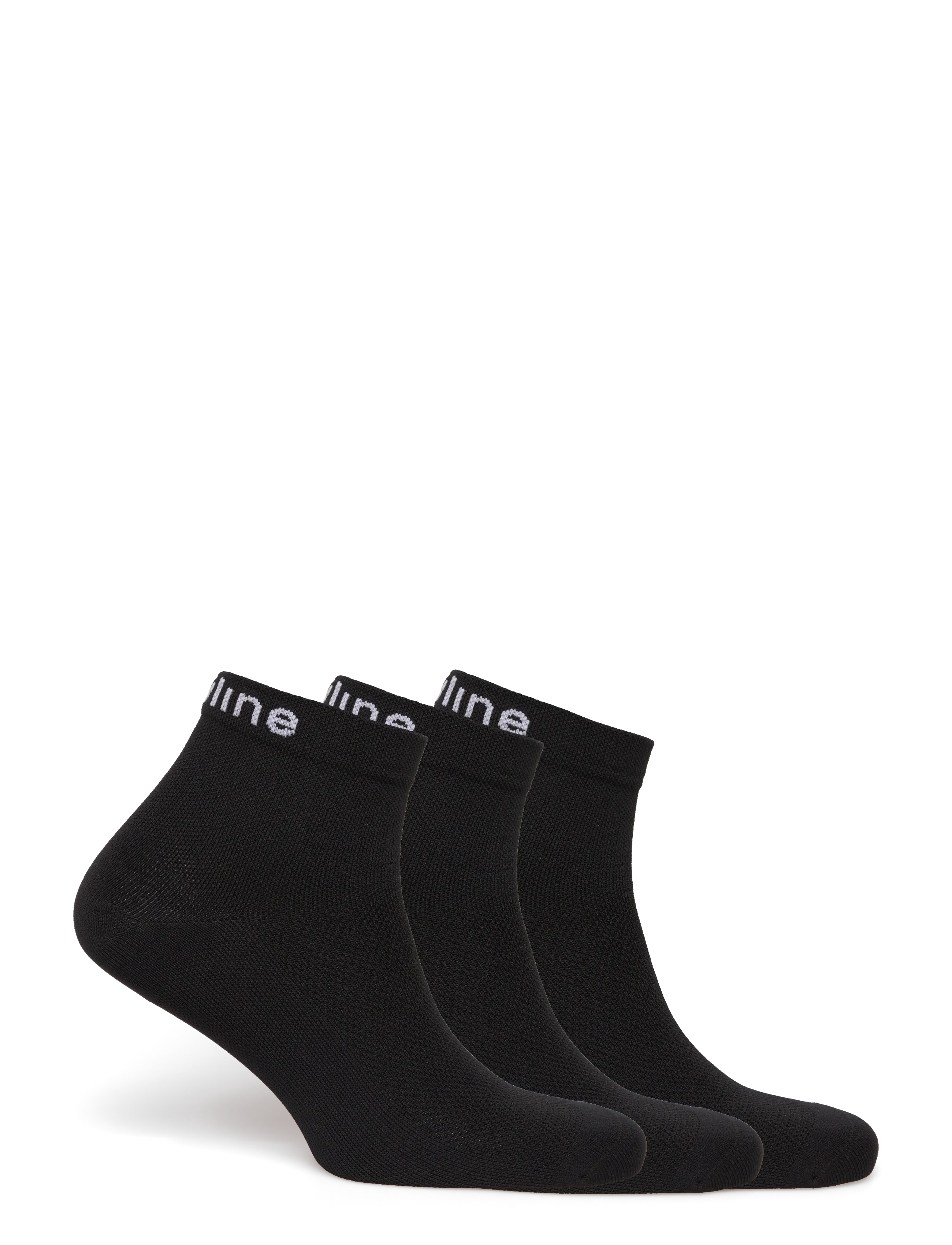 Newline - nwlDO FUNCTIONAL ANKLE SOCKS 3-PACK - sport socks - black - 1
