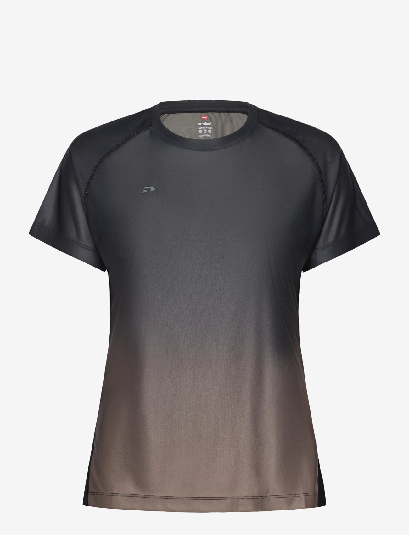 Newline - nwlBEAT GRADIENT W T-SHIRT - t-shirts - black iris - 0