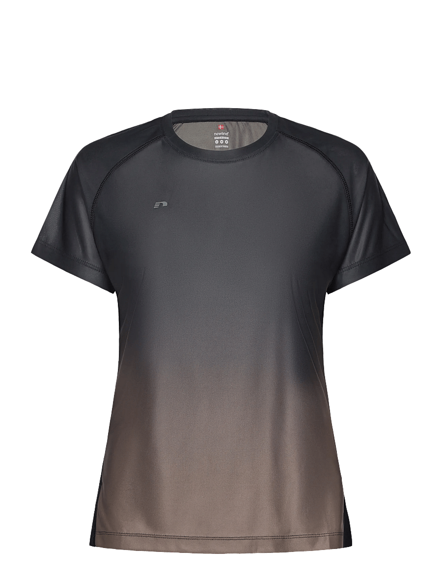Newline - nwlBEAT GRADIENT W T-SHIRT - t-shirts - black iris - 0
