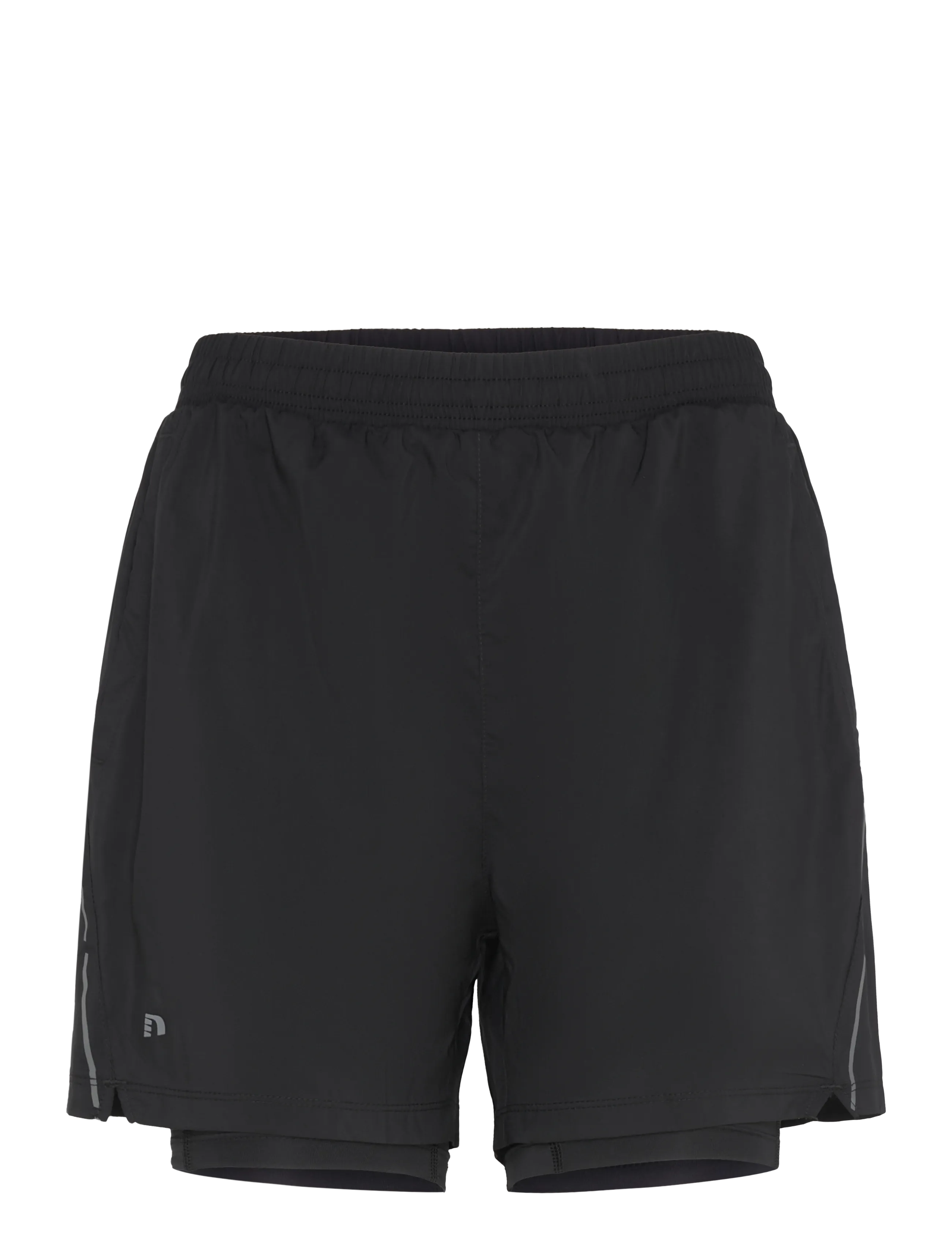 Newline Nwlfast 2In1 W Shorts, M, Sport Schwarz - Training Frauen