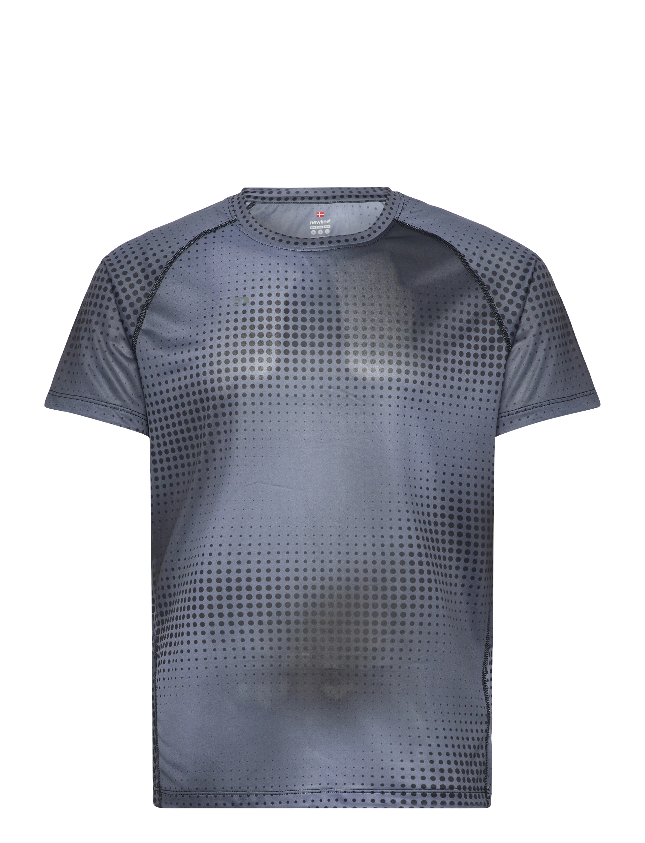 Newline nwlBEAT AOP T-SHIRT - Kleidung - BLACK / grey