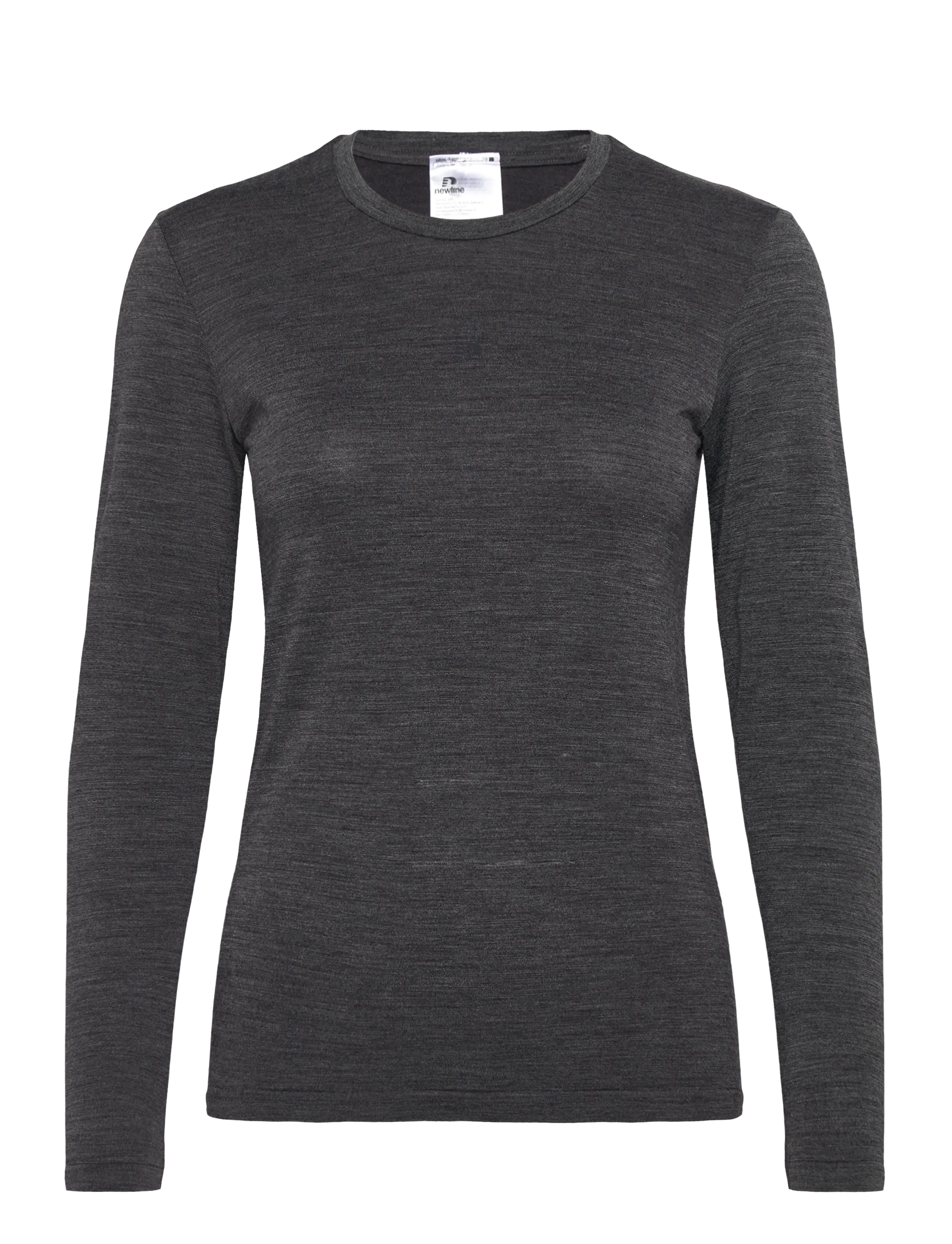 Newline nwlTHERMA WOOL BLEND T-SHIRT L/S W - Base layer tops - BLACK / grey