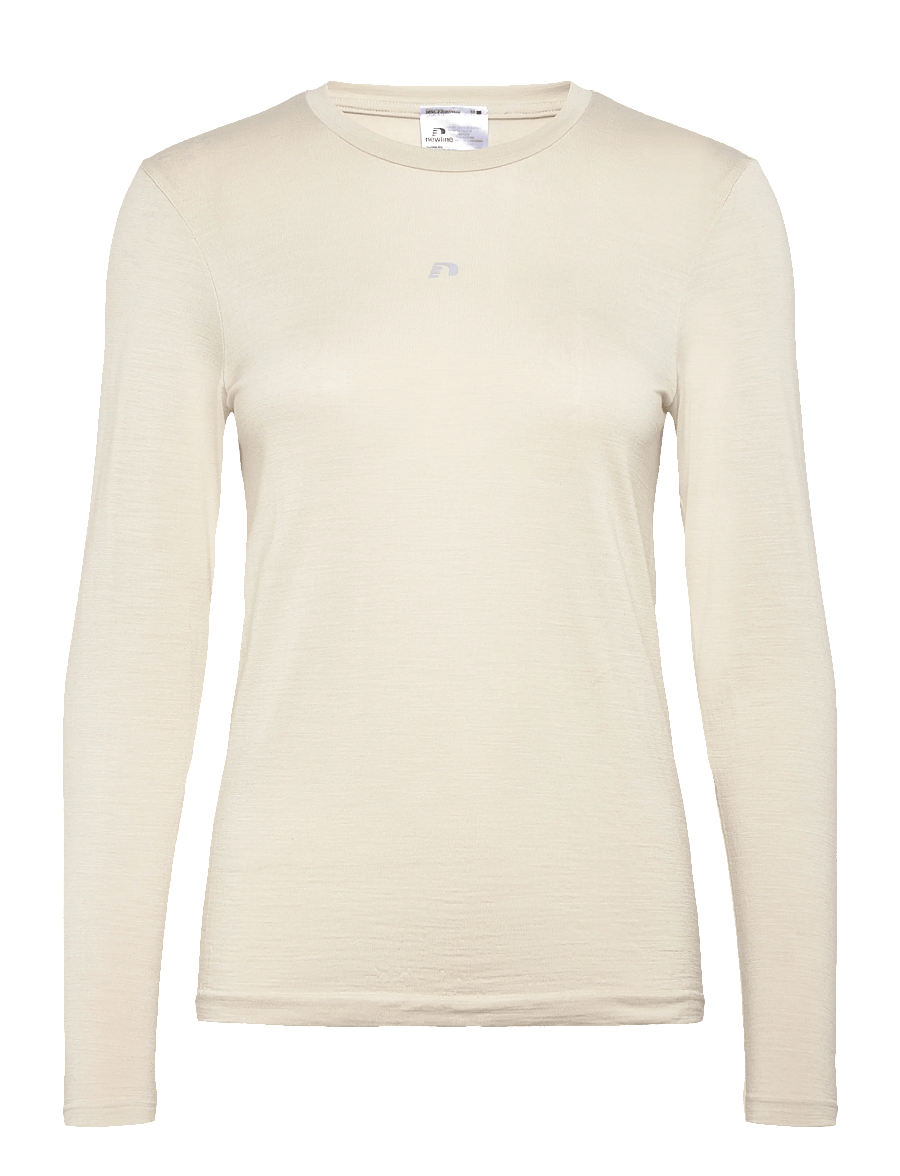Newline - nwlTHERMA WOOL BLEND T-SHIRT L/S W - baselayer overdele - silver birch - 0